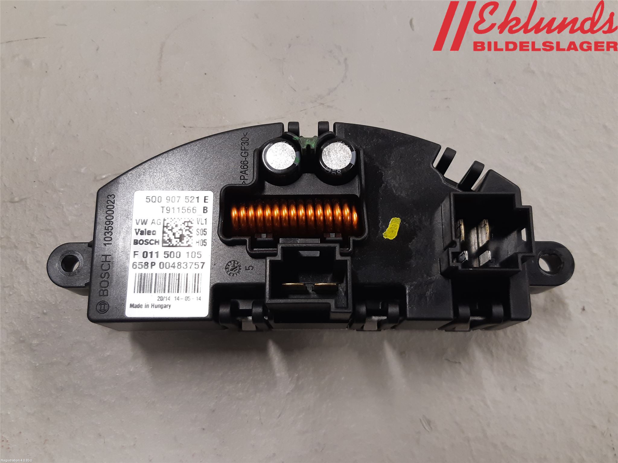 Audi A3/S3 8V 13-20 Värmefläktsmotstånd