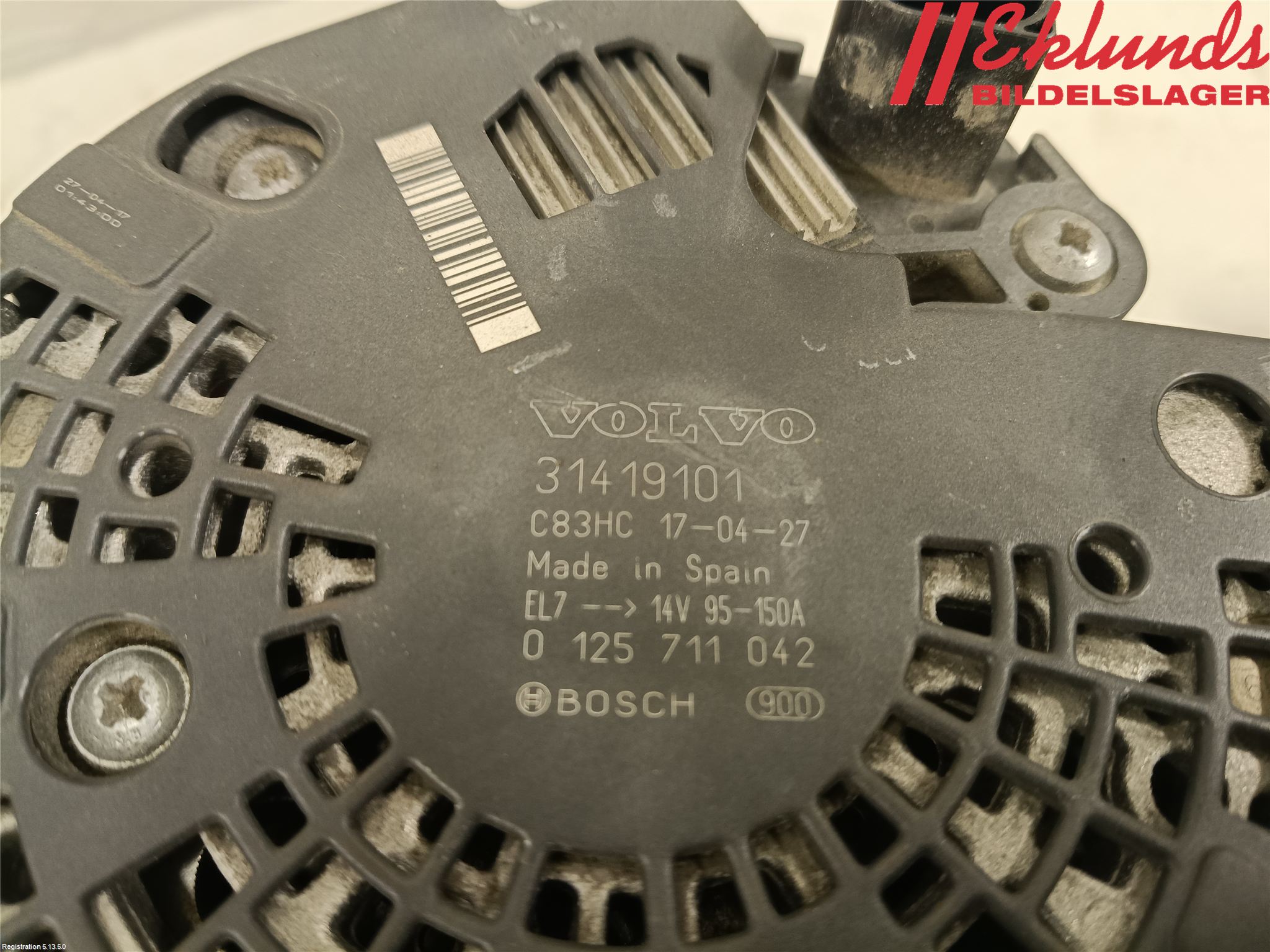 Volvo V40 12-19 Generator