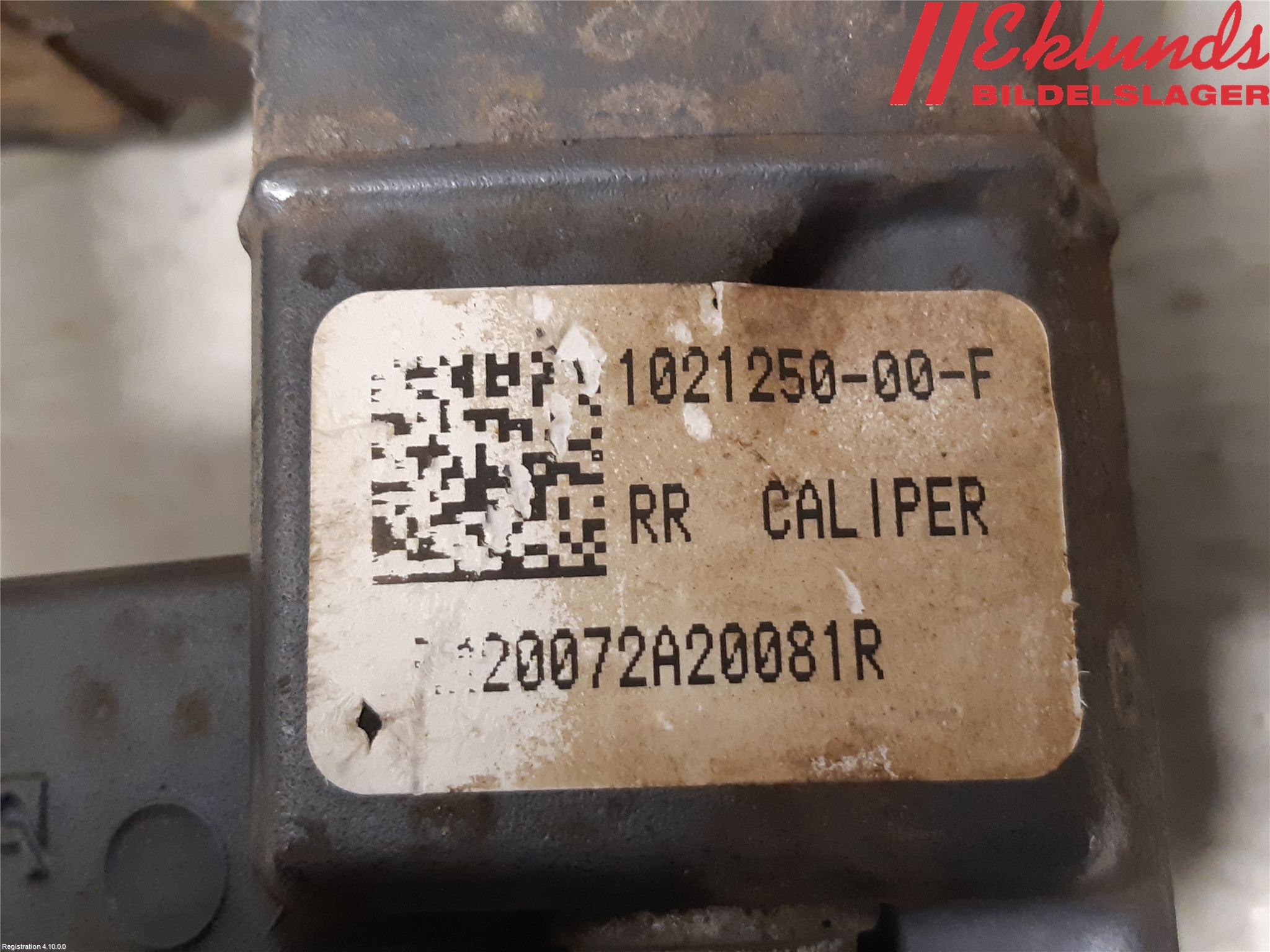 Tesla MODEL S 13- Bromsok Bak Höger