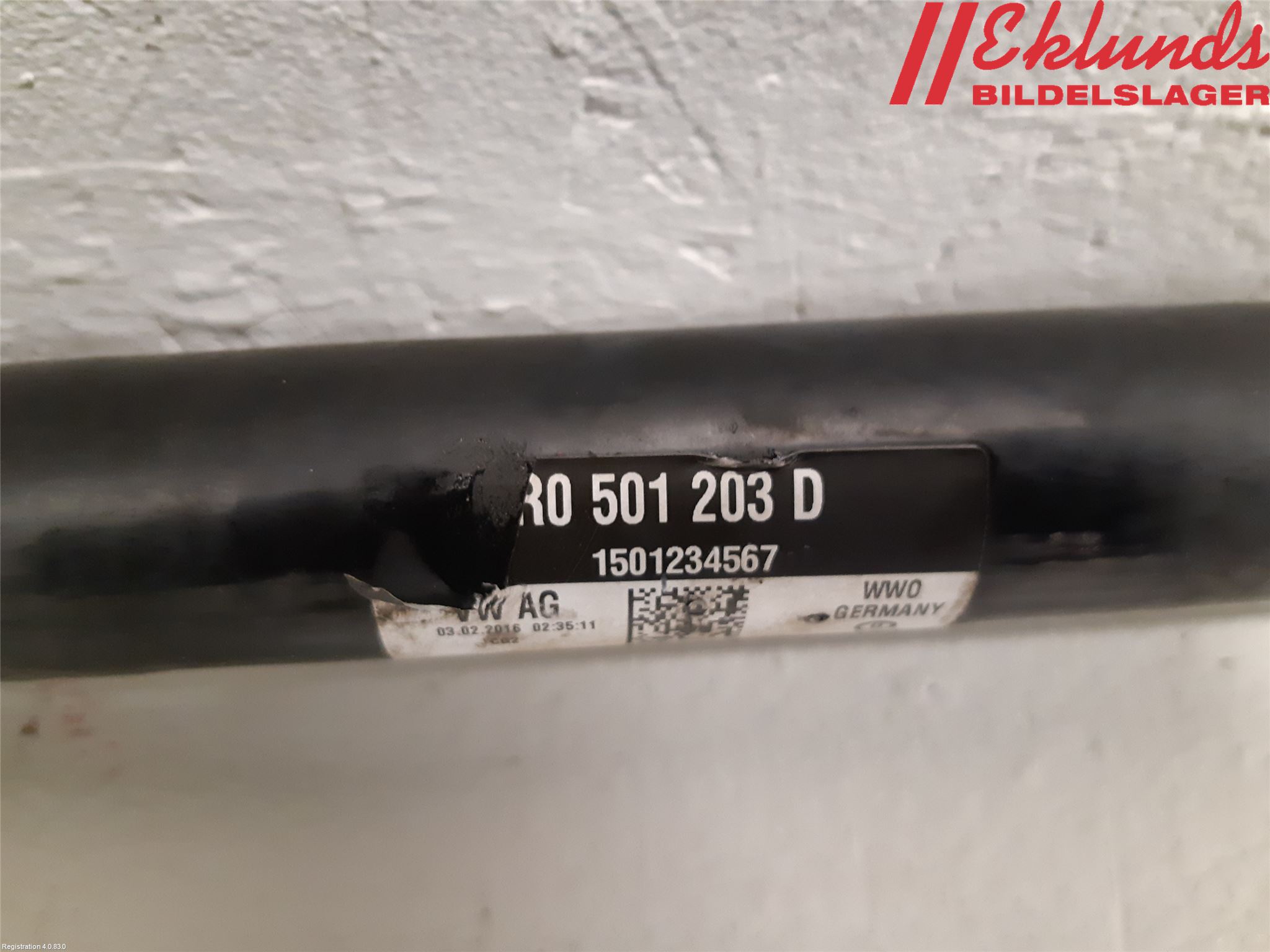 Audi A6/S6 4G 11-18 Drivaxel Bak Vänster