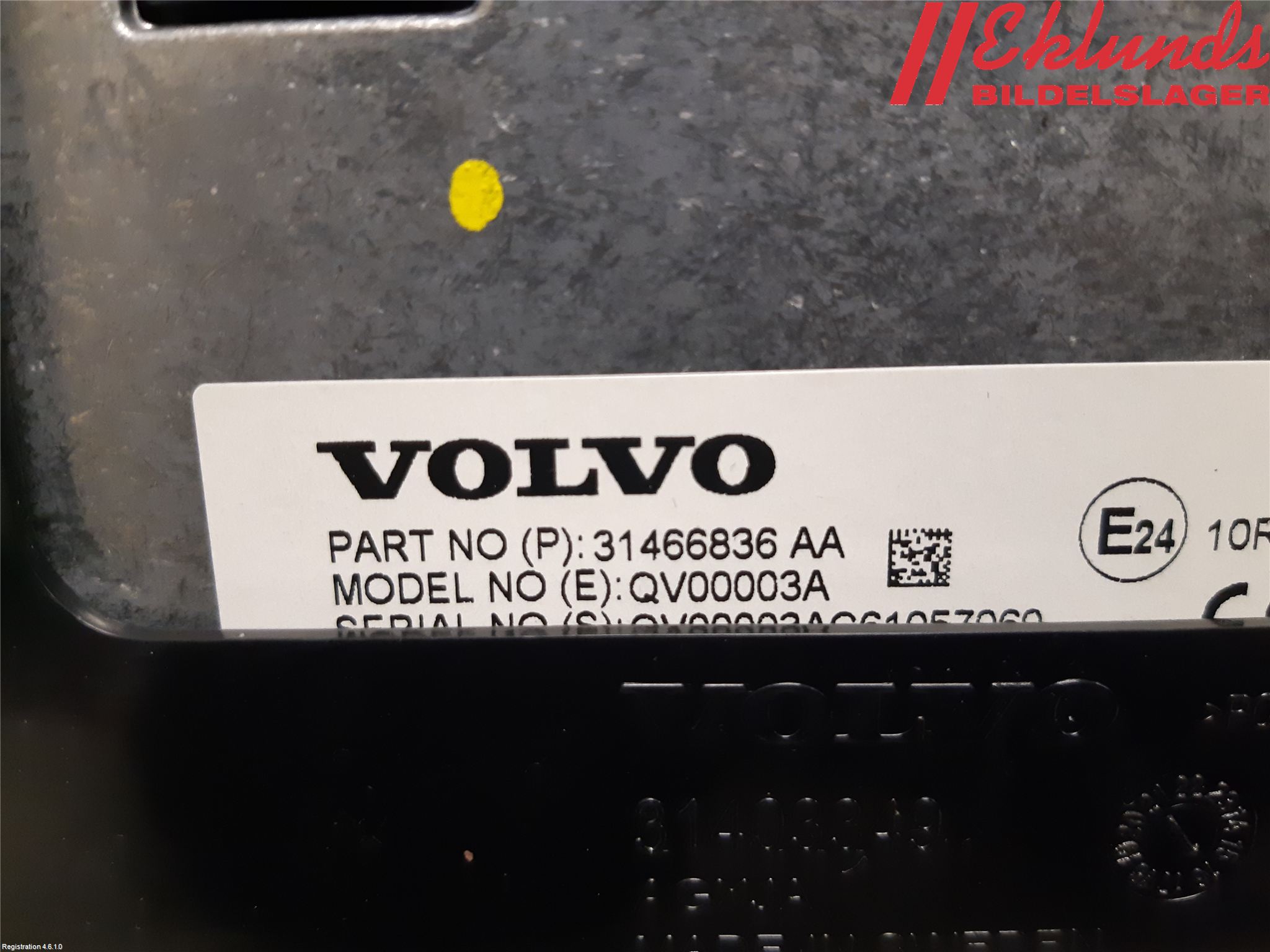 Volvo XC90/RECHARGE 16- Multifunktionsdisplay