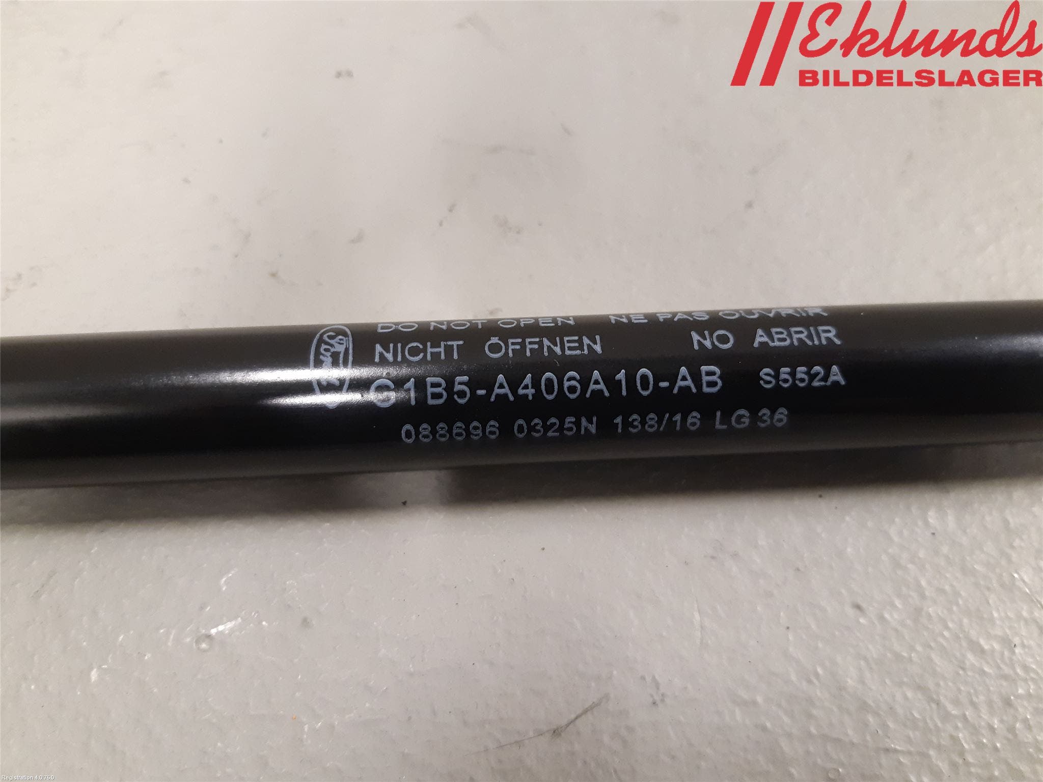 Ford KA+ 16-20 Gasfjäder Baklucka