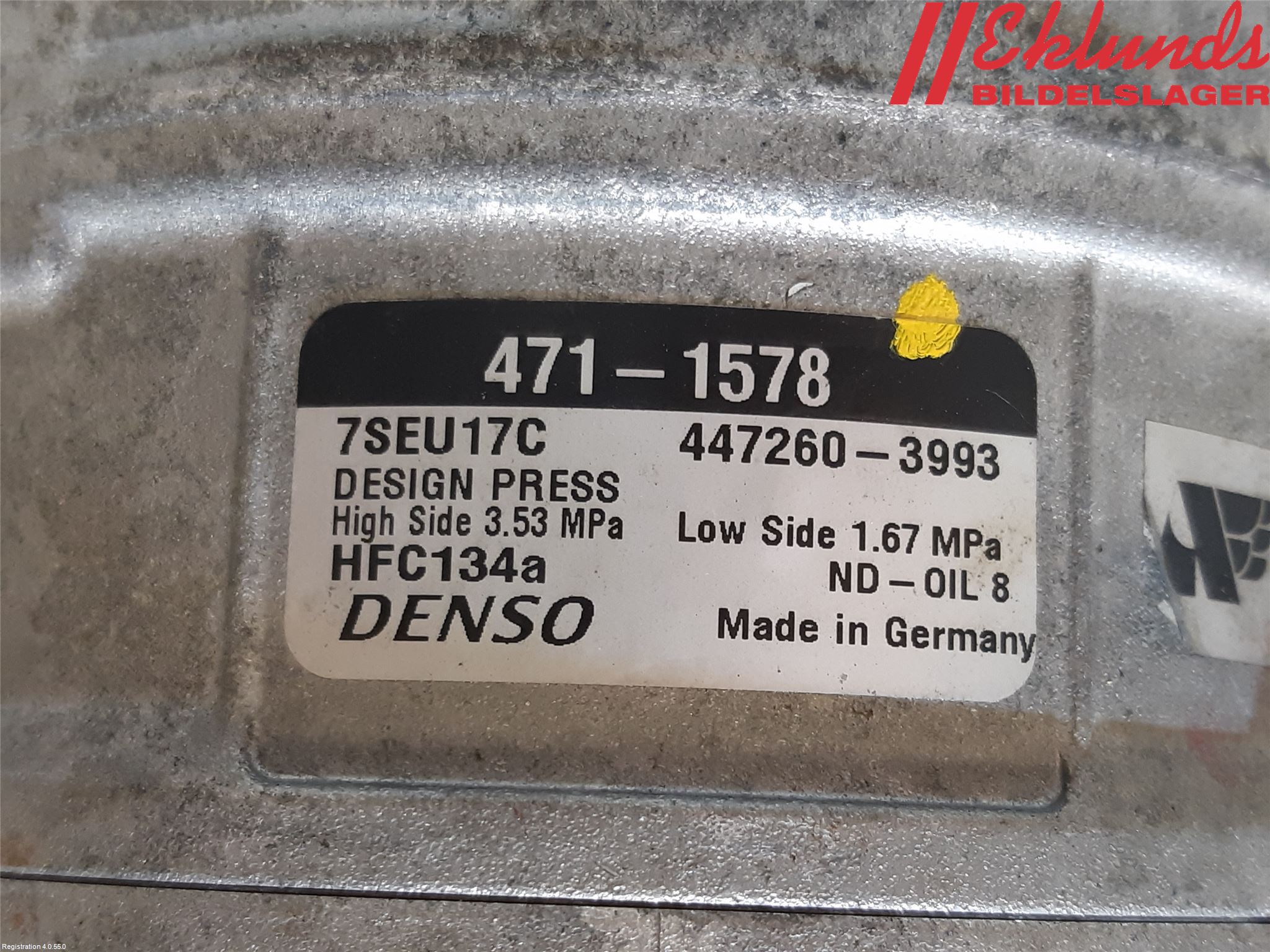 Mercedes-Benz MB E-KLASS (W211) 02-09 Ac Kompressor