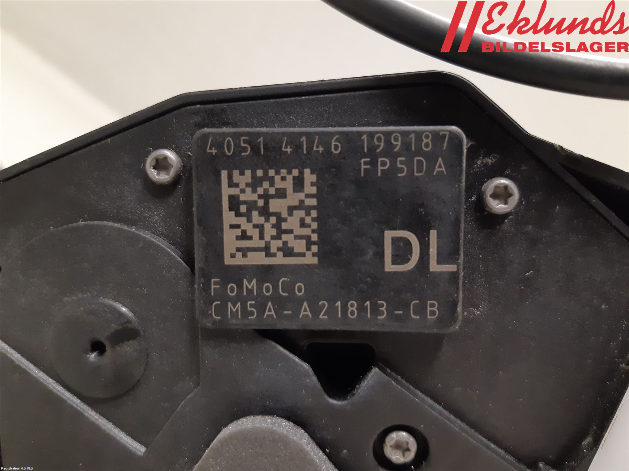 Ford RANGER EU 12-23 Låskista-Dörrlås