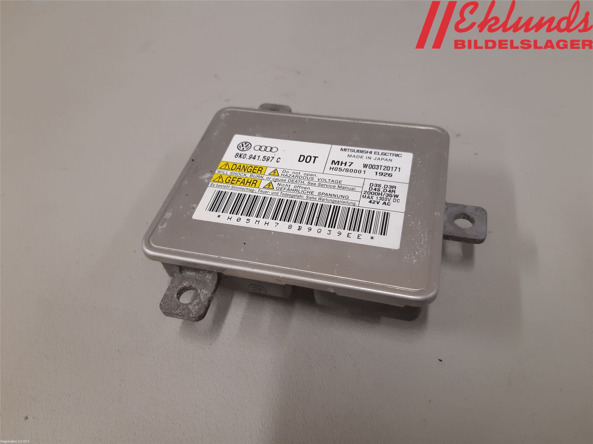 Audi A6/S6 4G 11-18 Styrenhet Strålkastare