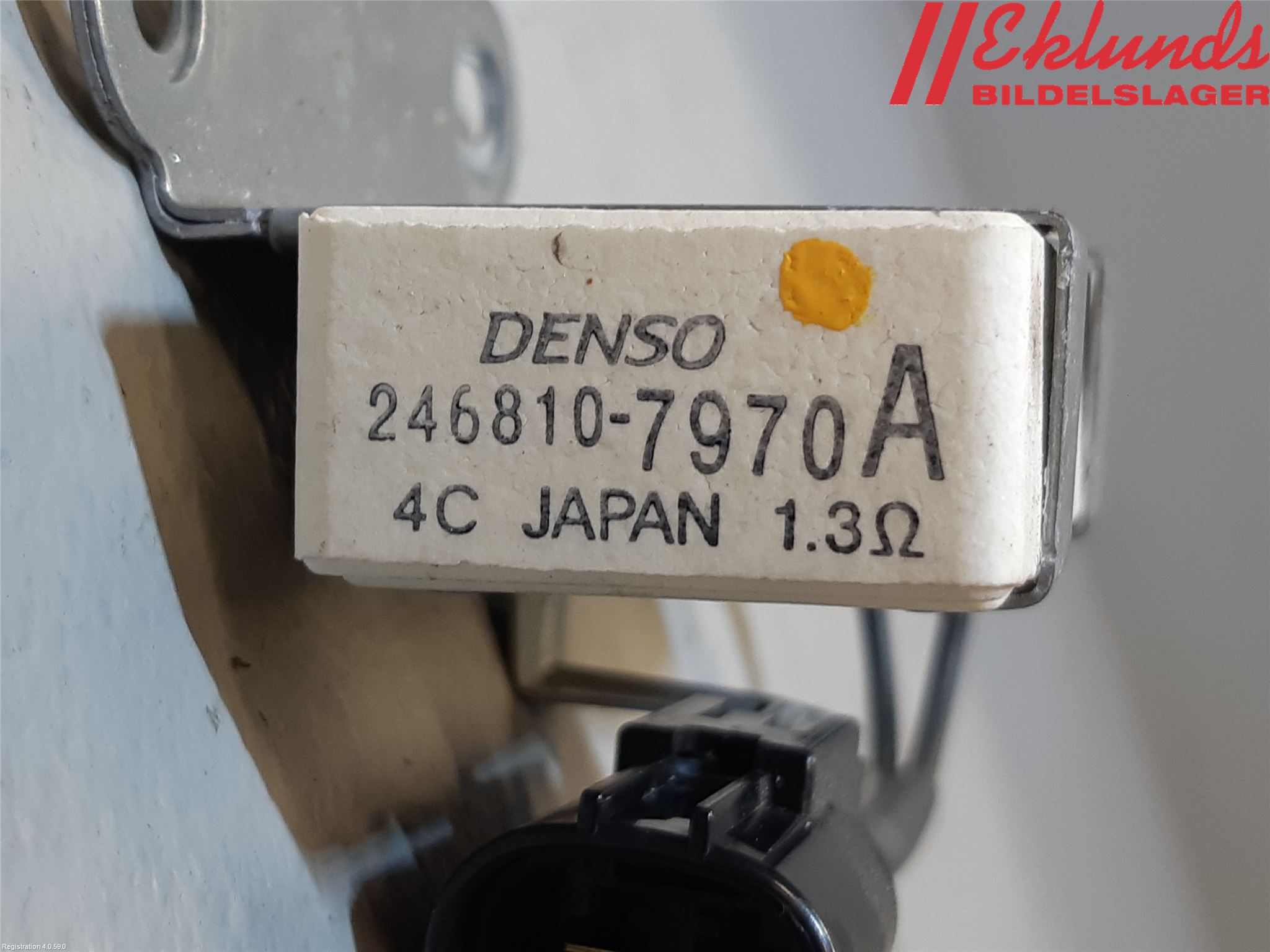 Toyota YARIS XP130 15-20 Värmefläktsmotstånd