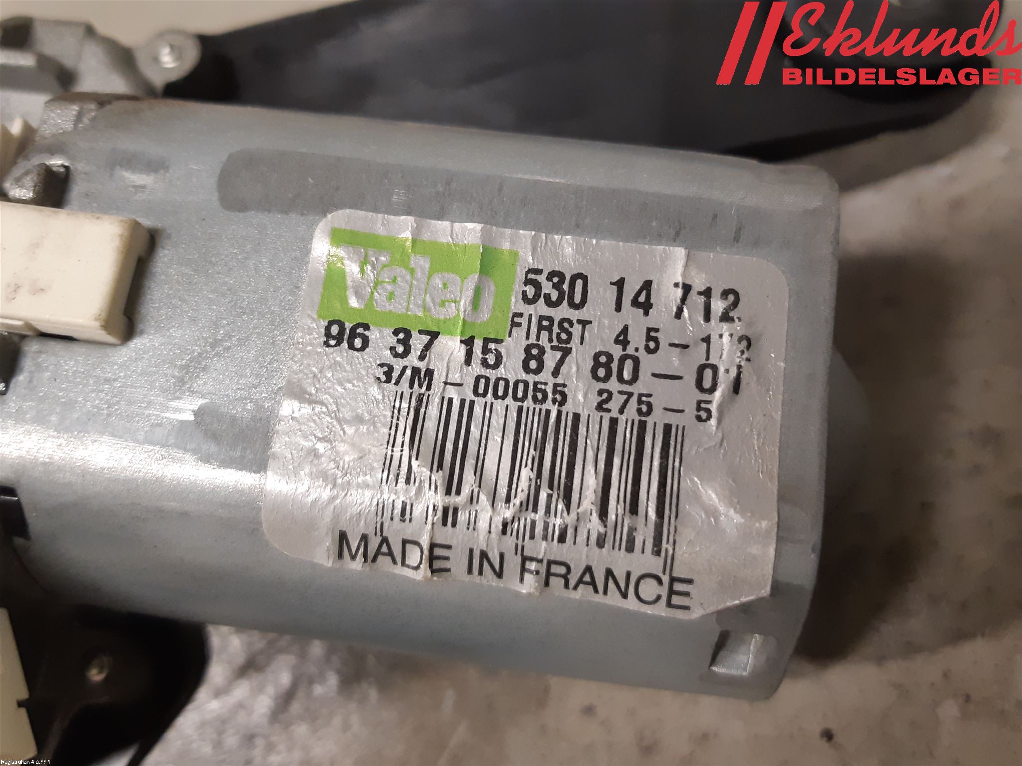 Mopedbil Ligier LIGIER JS 50 Torkarmotor Baklucka