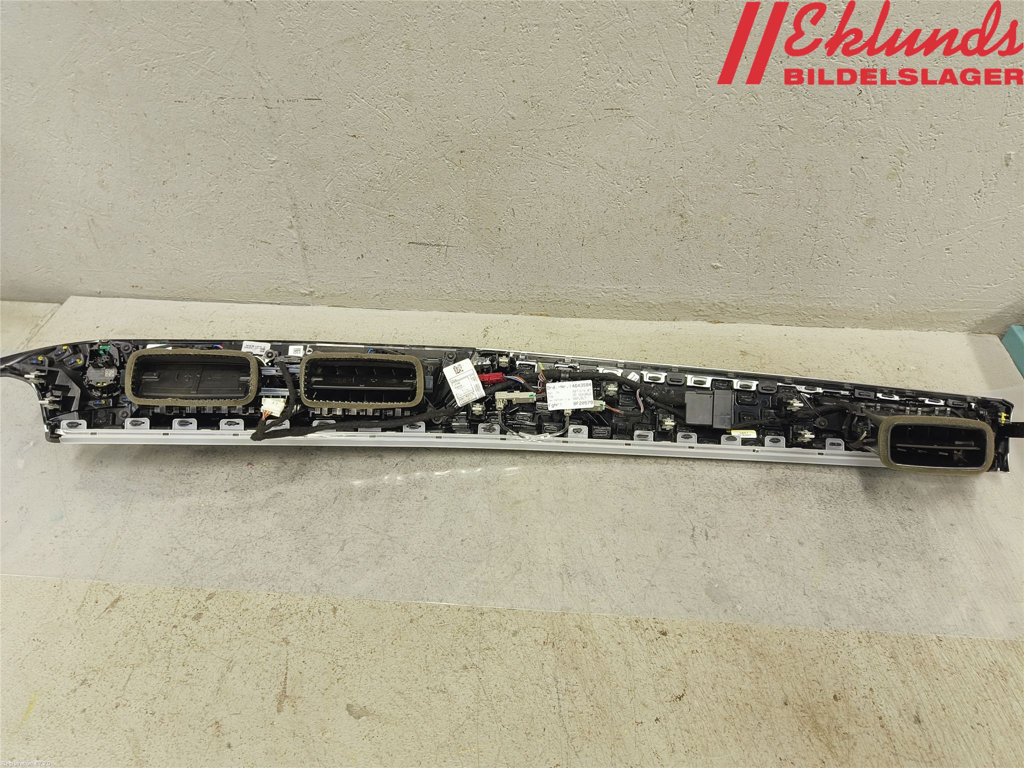 BMW 5 G30/G31/F90 17-23 Instrumentbräda Inlägg-Dekorlist
