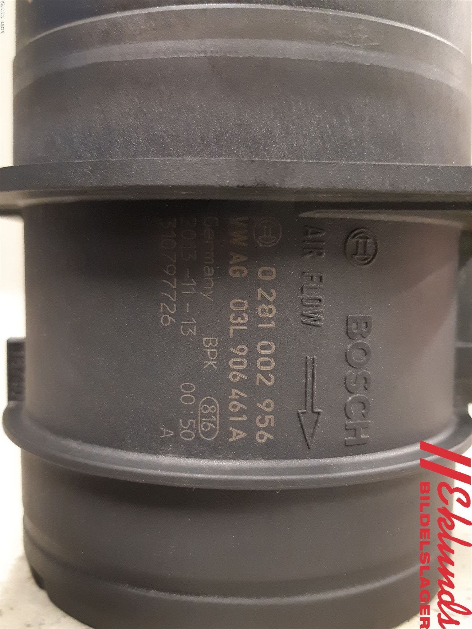 Volkswagen VW TIGUAN 07-16 Injluftmassamätare