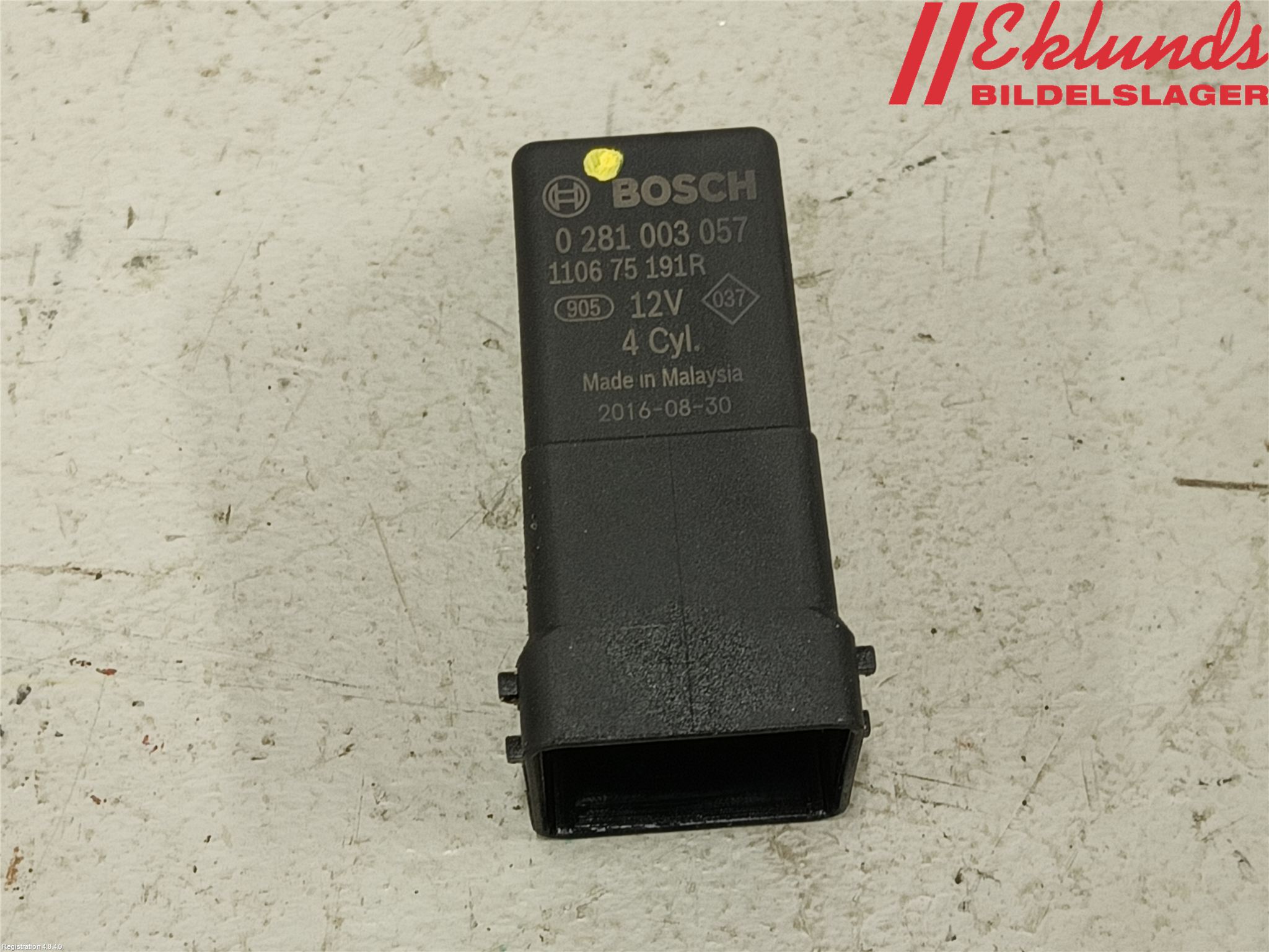 Fiat TALENTO 16- Relä Glödning Diesel