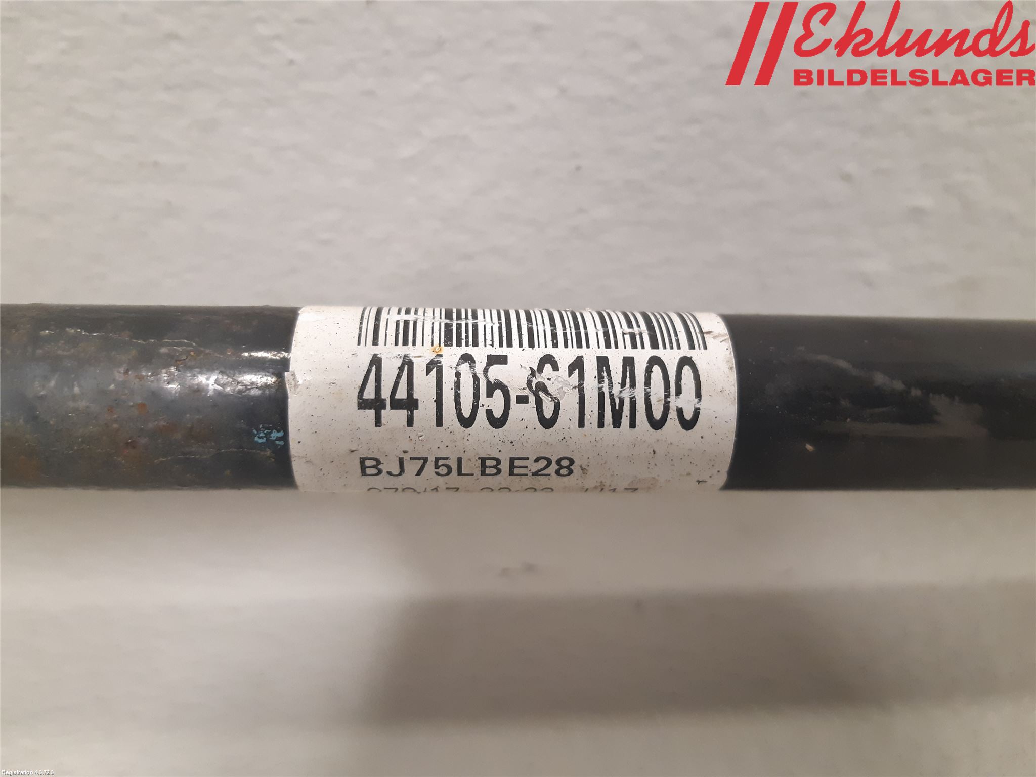 Suzuki VITARA 15- Drivaxel Bak Höger