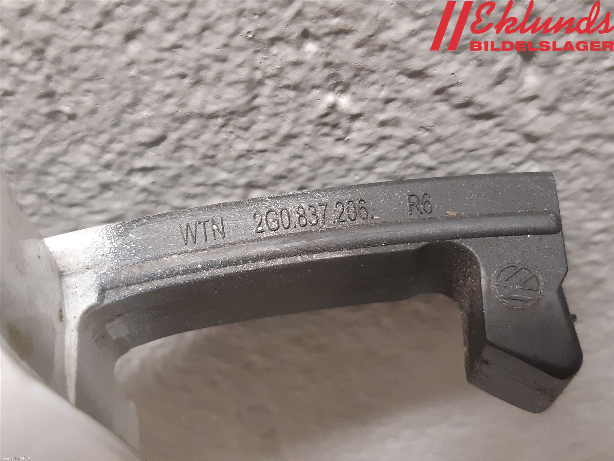 Volkswagen VW T-CROSS 19- Dörrhandtag Yttre Hö