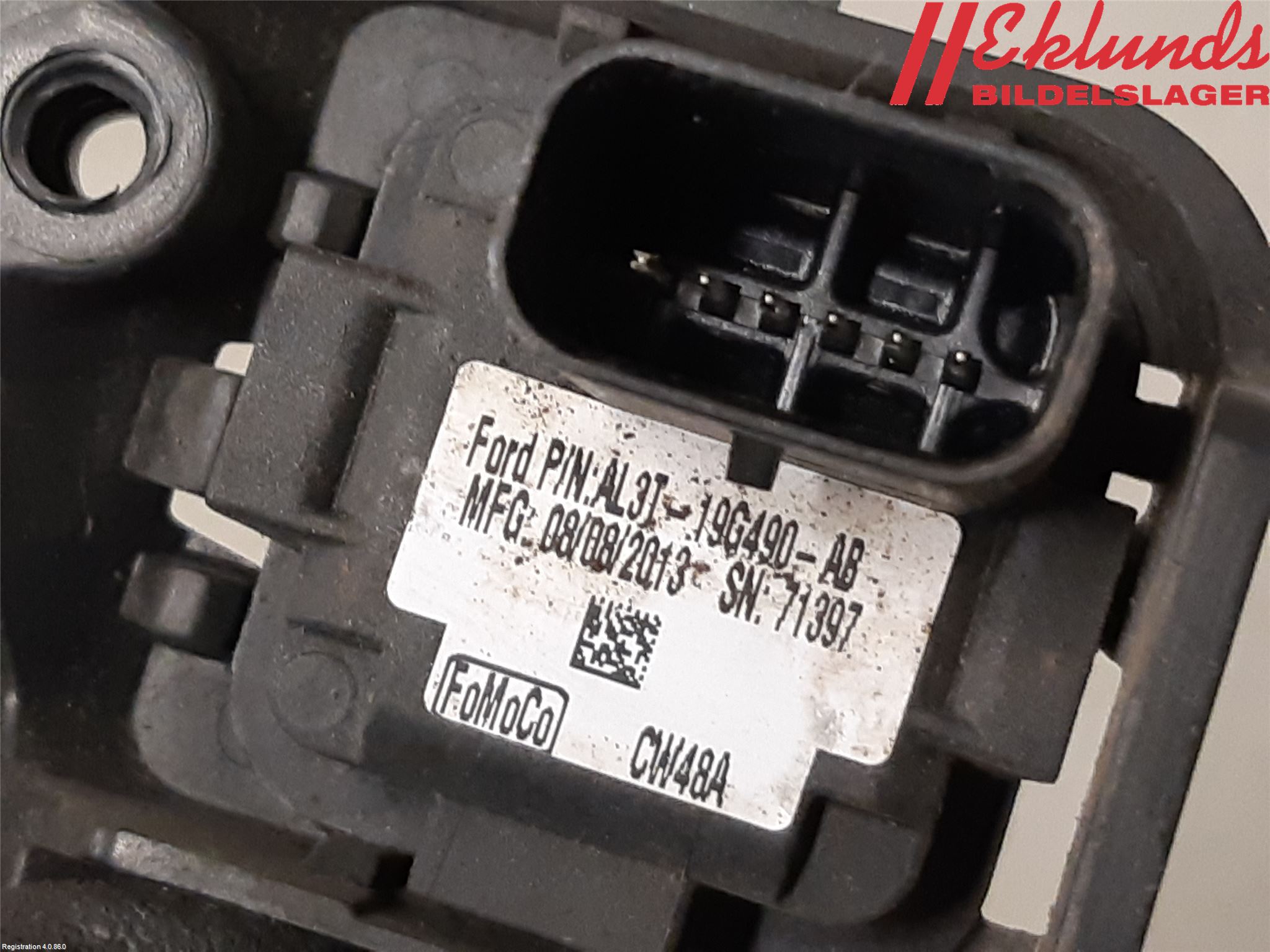 Ford RANGER EU 12-23 Parkeringshjälp Kamera