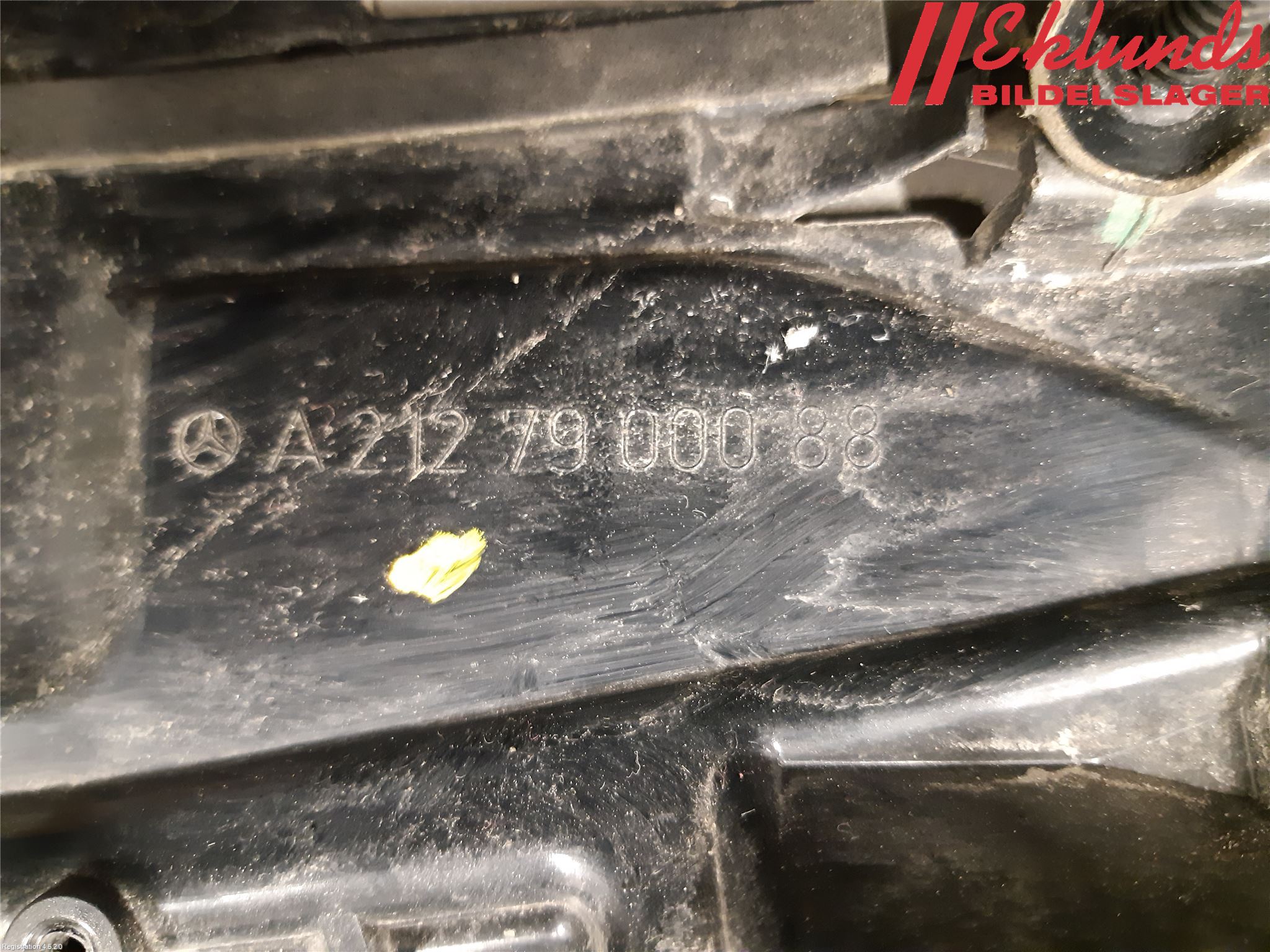 Mercedes-Benz MB E-KLASS (W212) 09-16 Spoiler Baklucka