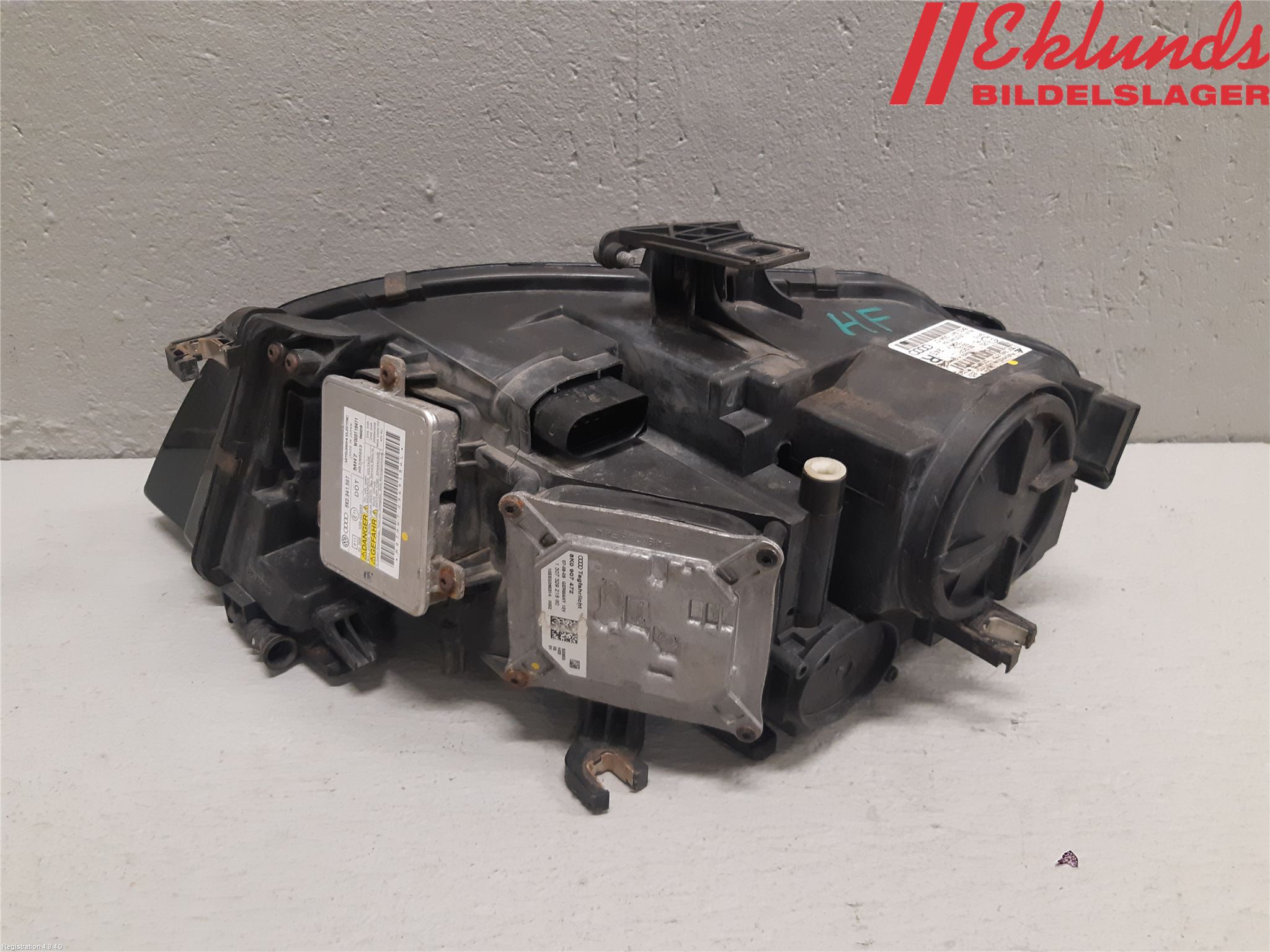 Audi A4/S4 08-11 Strålkastare Höger