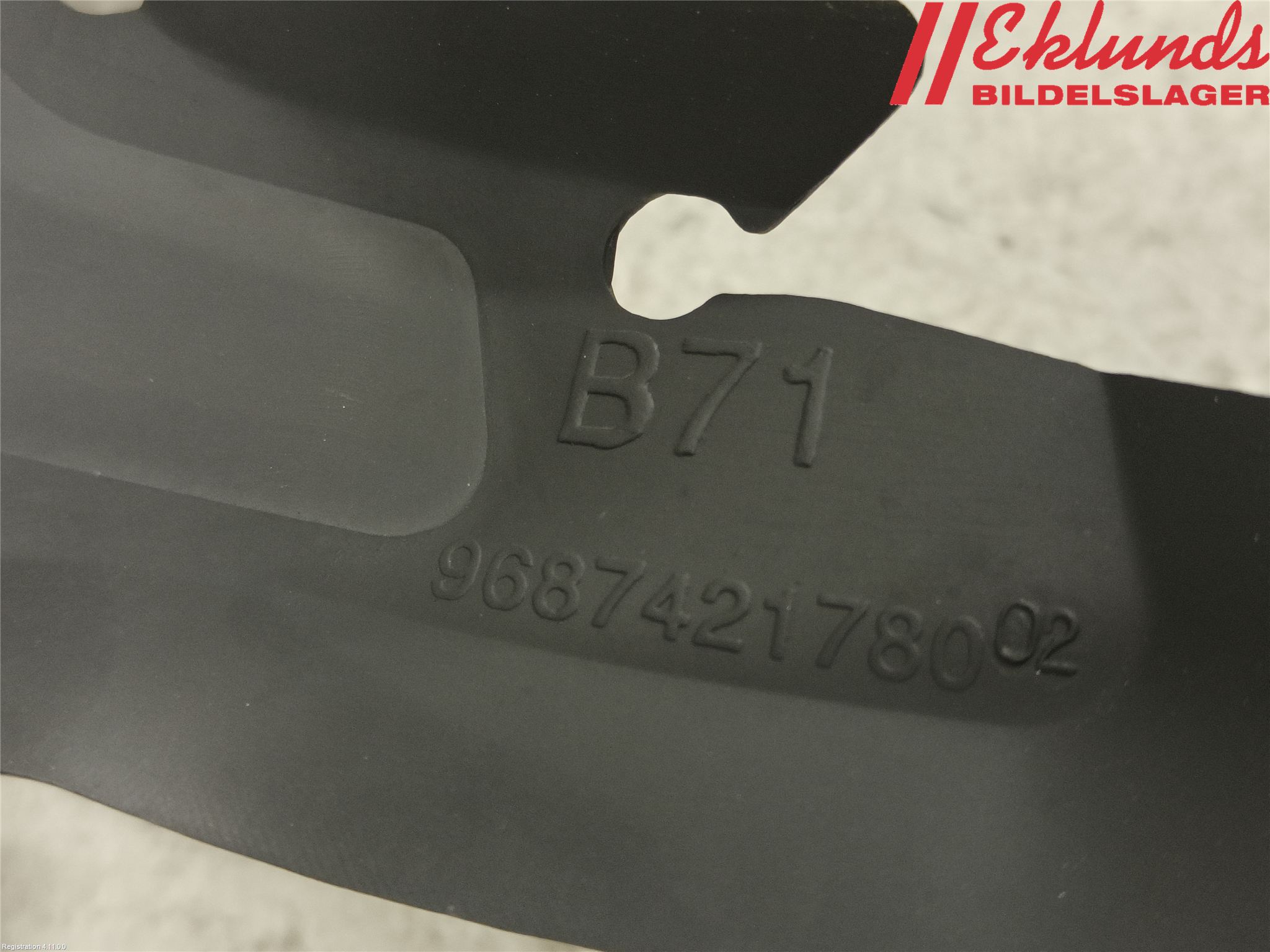Citroen C4 II 11-18 Deflektor Plåt-Plast Kylning