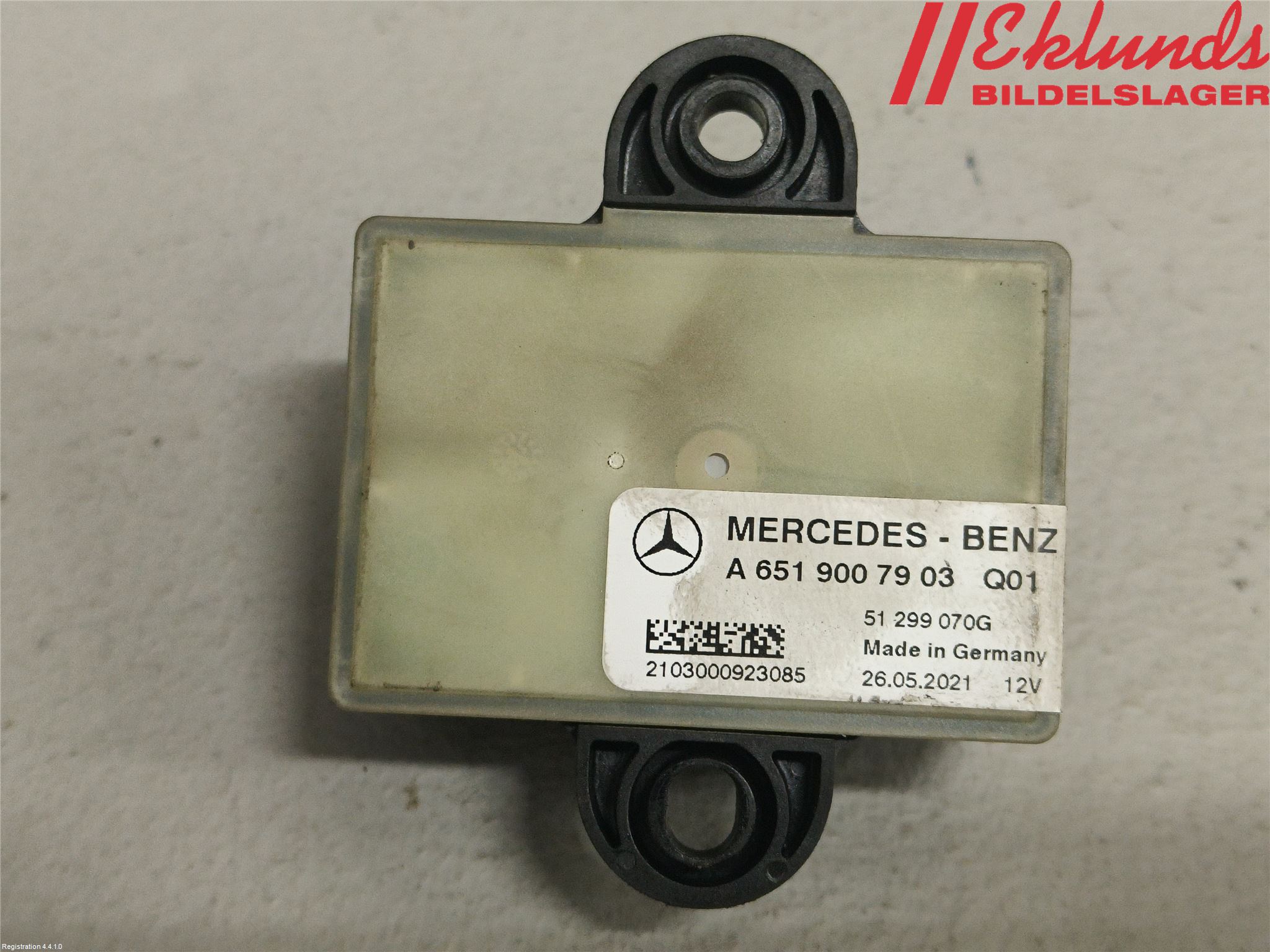 Mercedes-Benz MB SPRINTER (W907/W910) 19- Relä Glödning Diesel