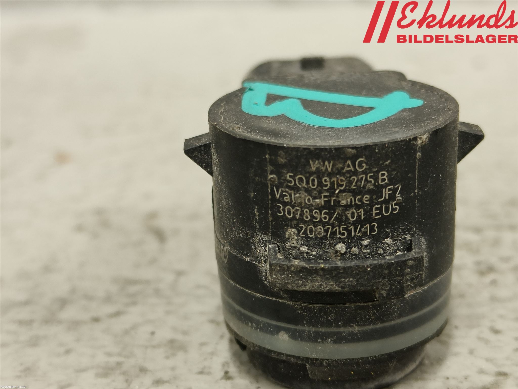 Volkswagen VW PASSAT 15-19 Parkeringshjälp Backsensor