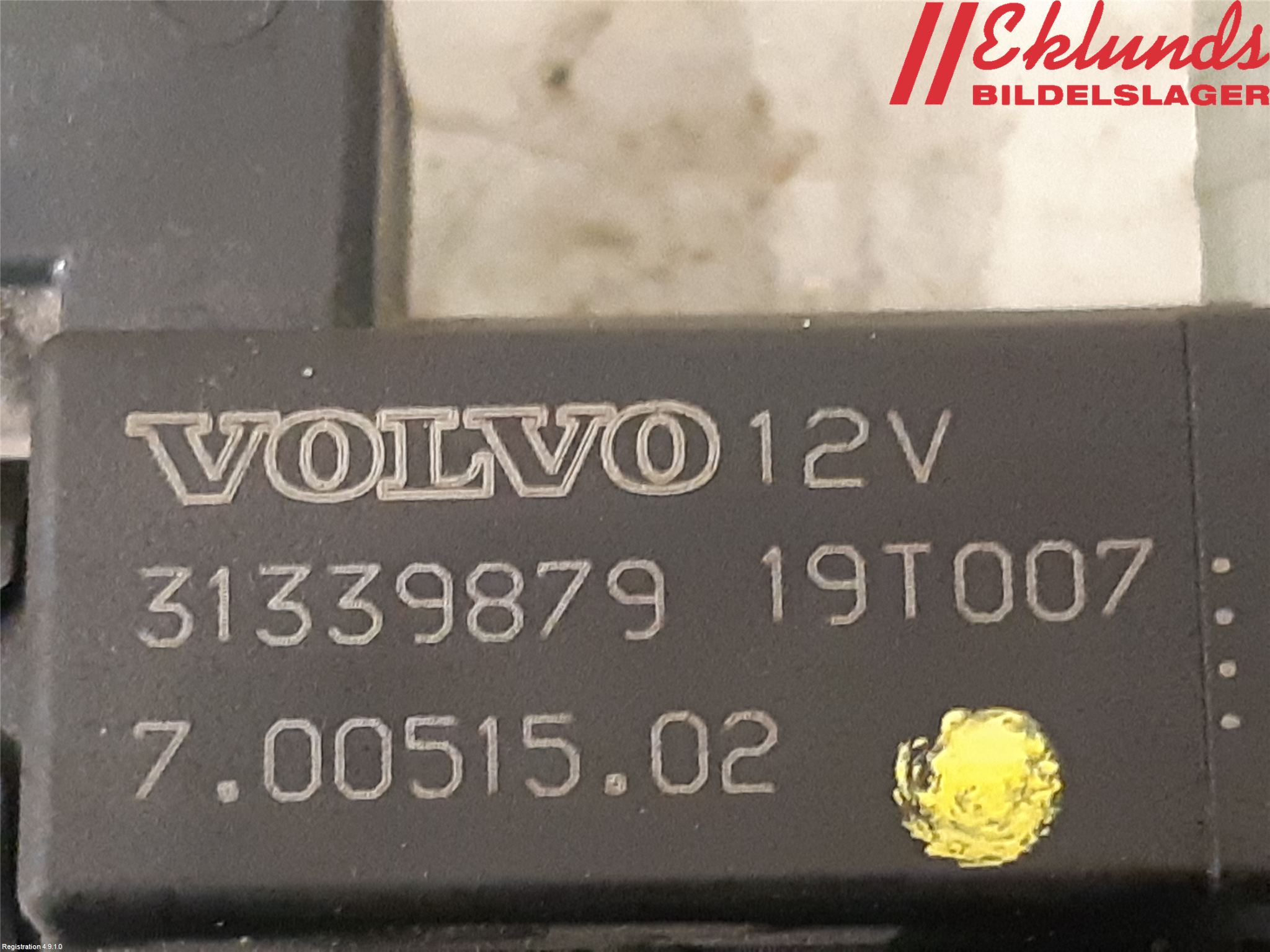 Volvo V60 19- Vakuumventil