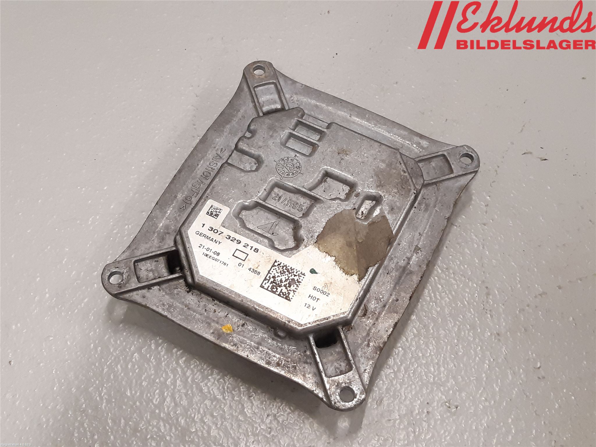 Audi A4/S4 08-11 Styrenhet Strålkastare