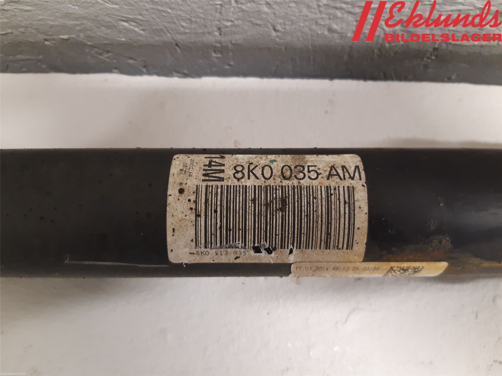 Audi A4 12-15 Stötdämpare Bak