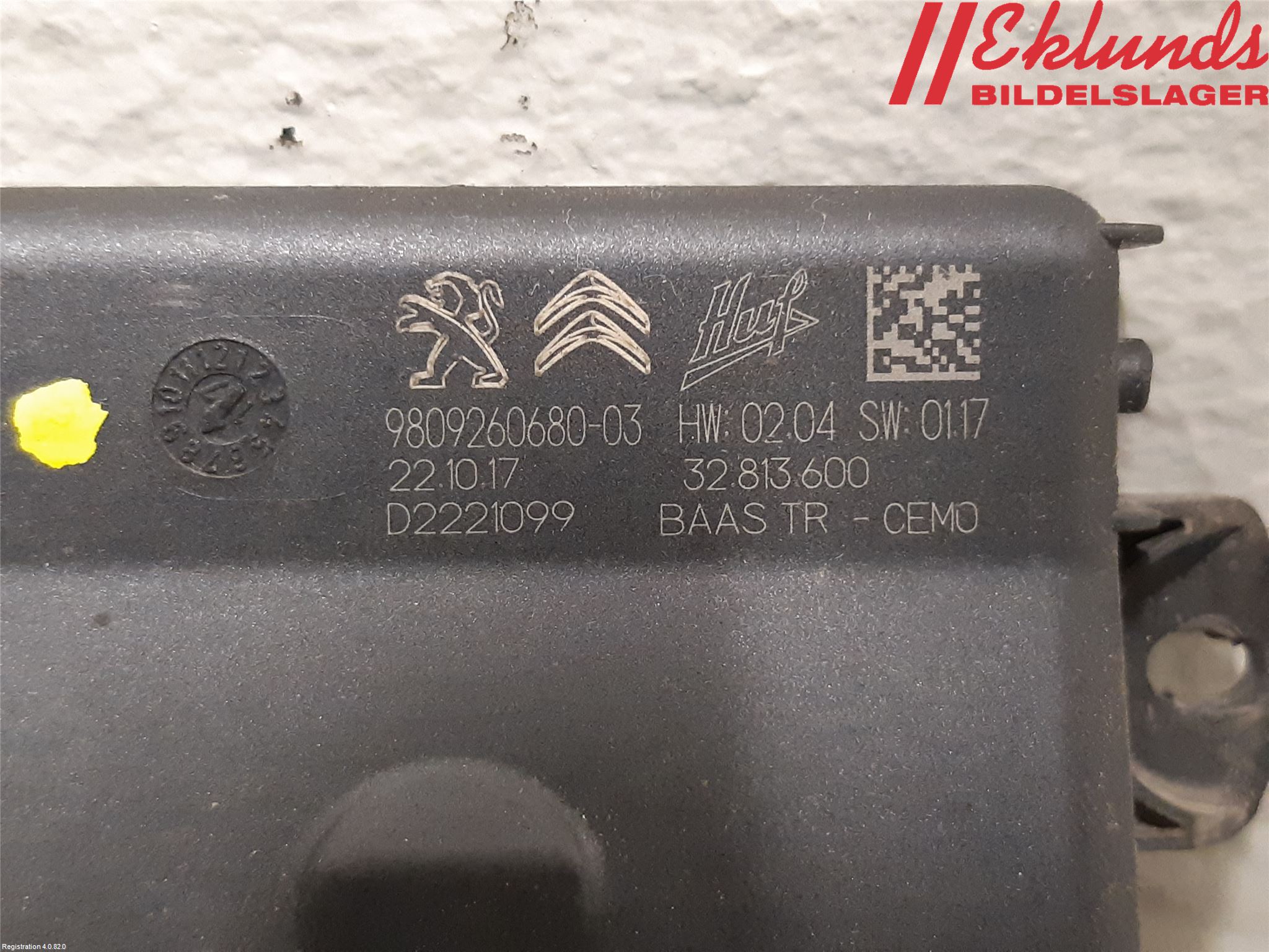 Peugeot 3008 17-24 Styrenhet Baklucka