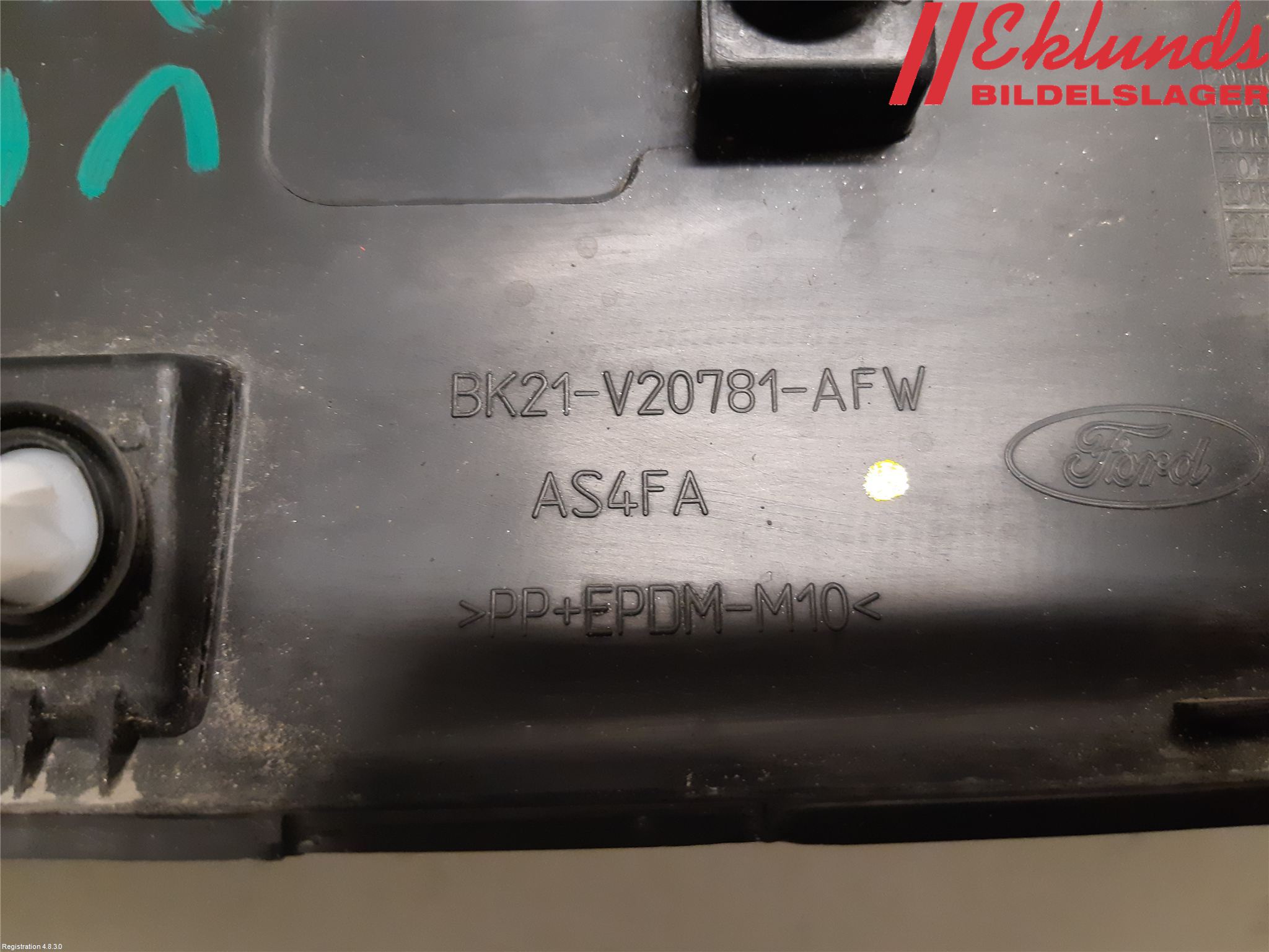 Ford TRANSIT/TOURNEO CUSTOM 13-24 Dörr Dekorlist Fram Vä