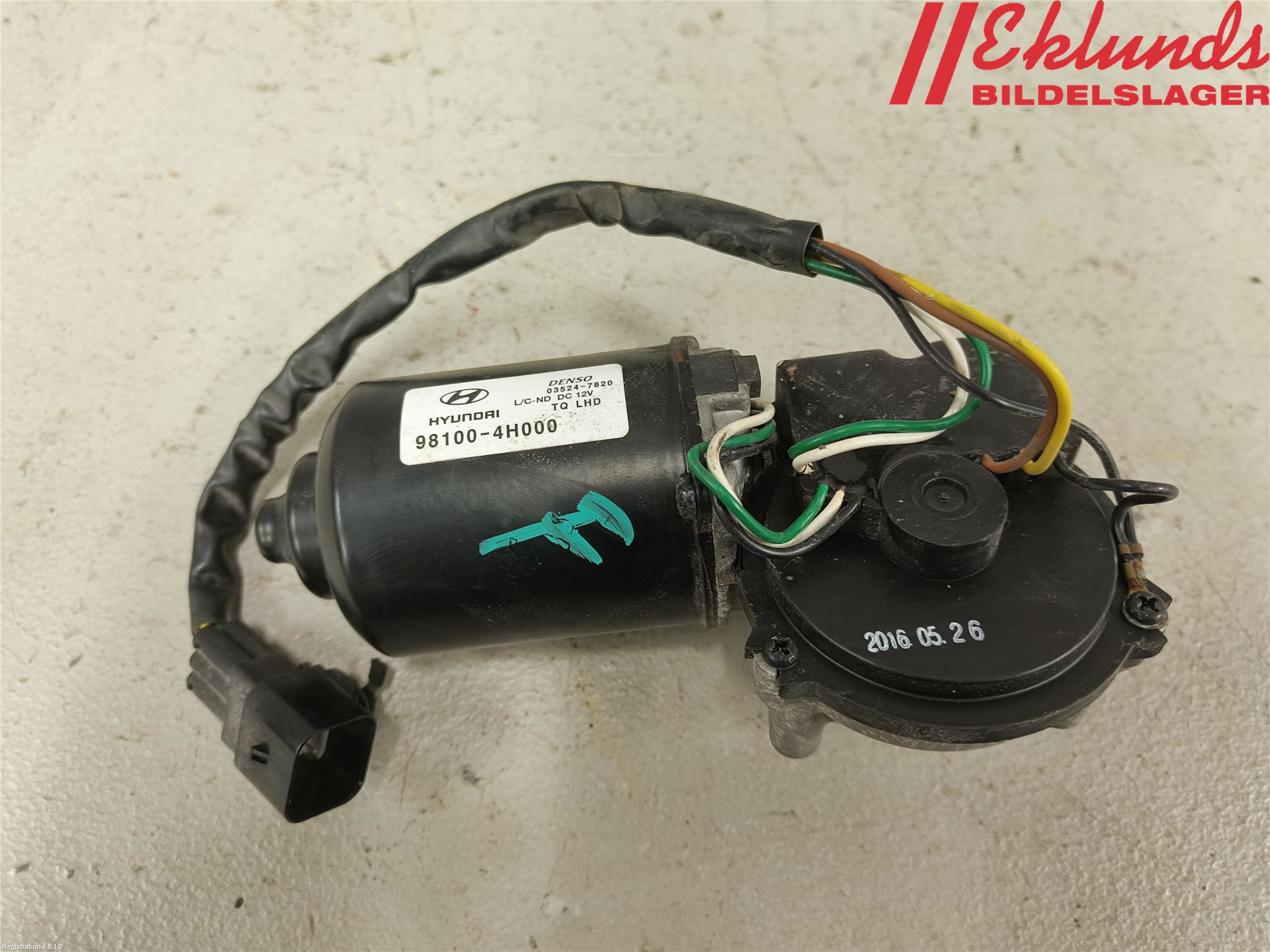 Hyundai H-1/STAREX 08-21 Torkarmotor Vindruta