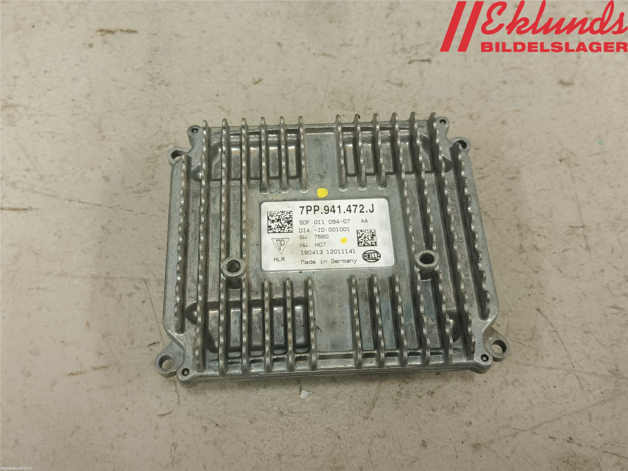 Audi A6/S6 4G 11-18 Styrenhet Strålkastare