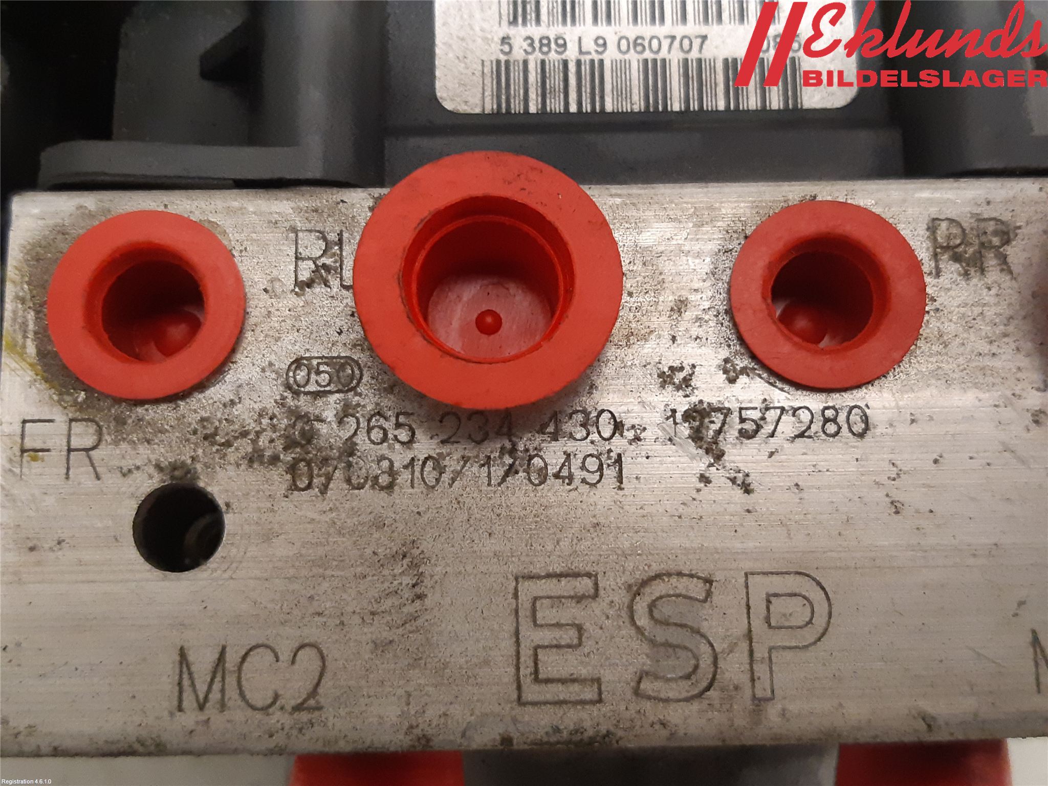 Saab 9-5     06-10 Abs Hydraulaggregat
