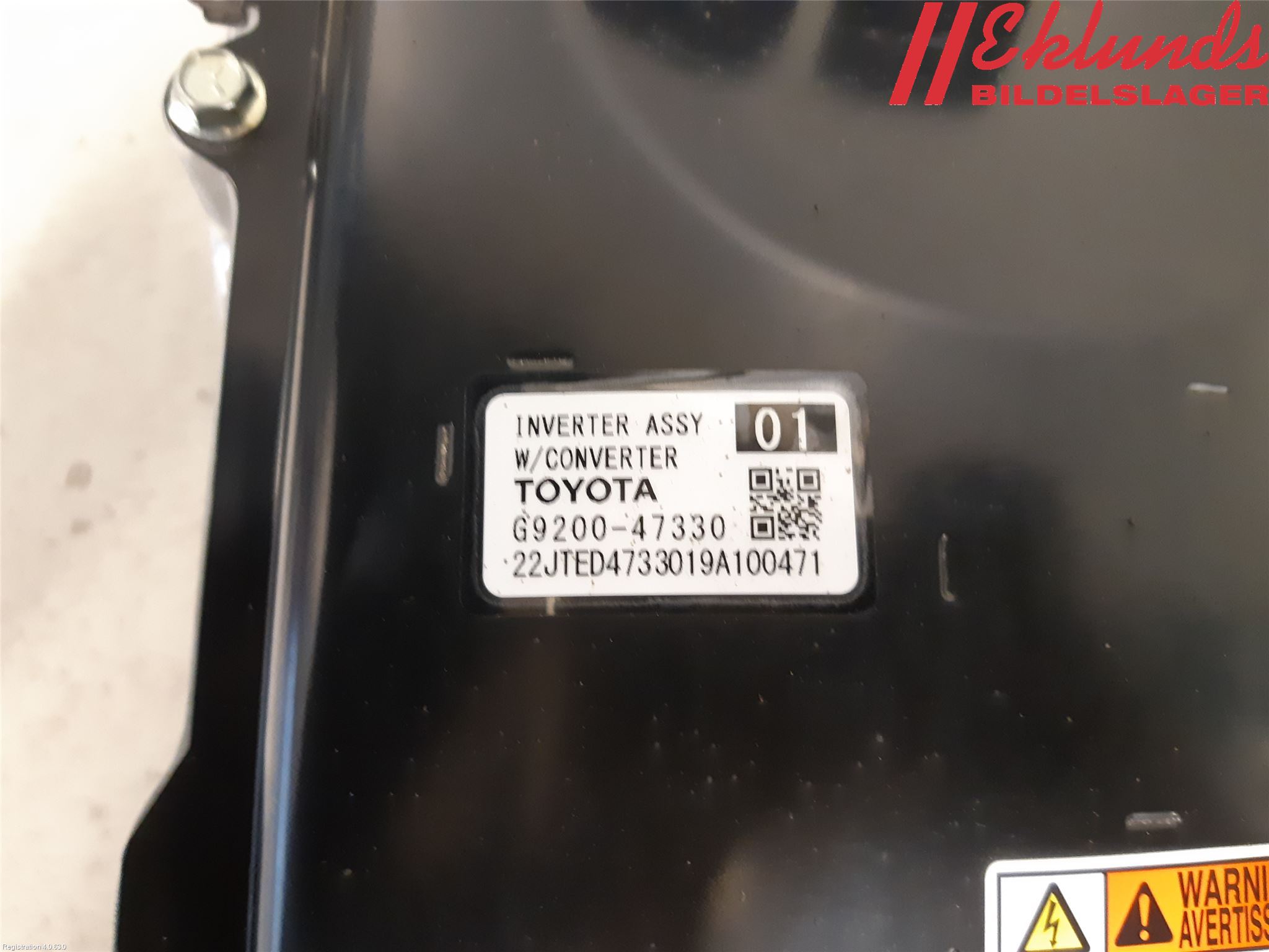 Toyota COROLLA 19- Hybridconverter