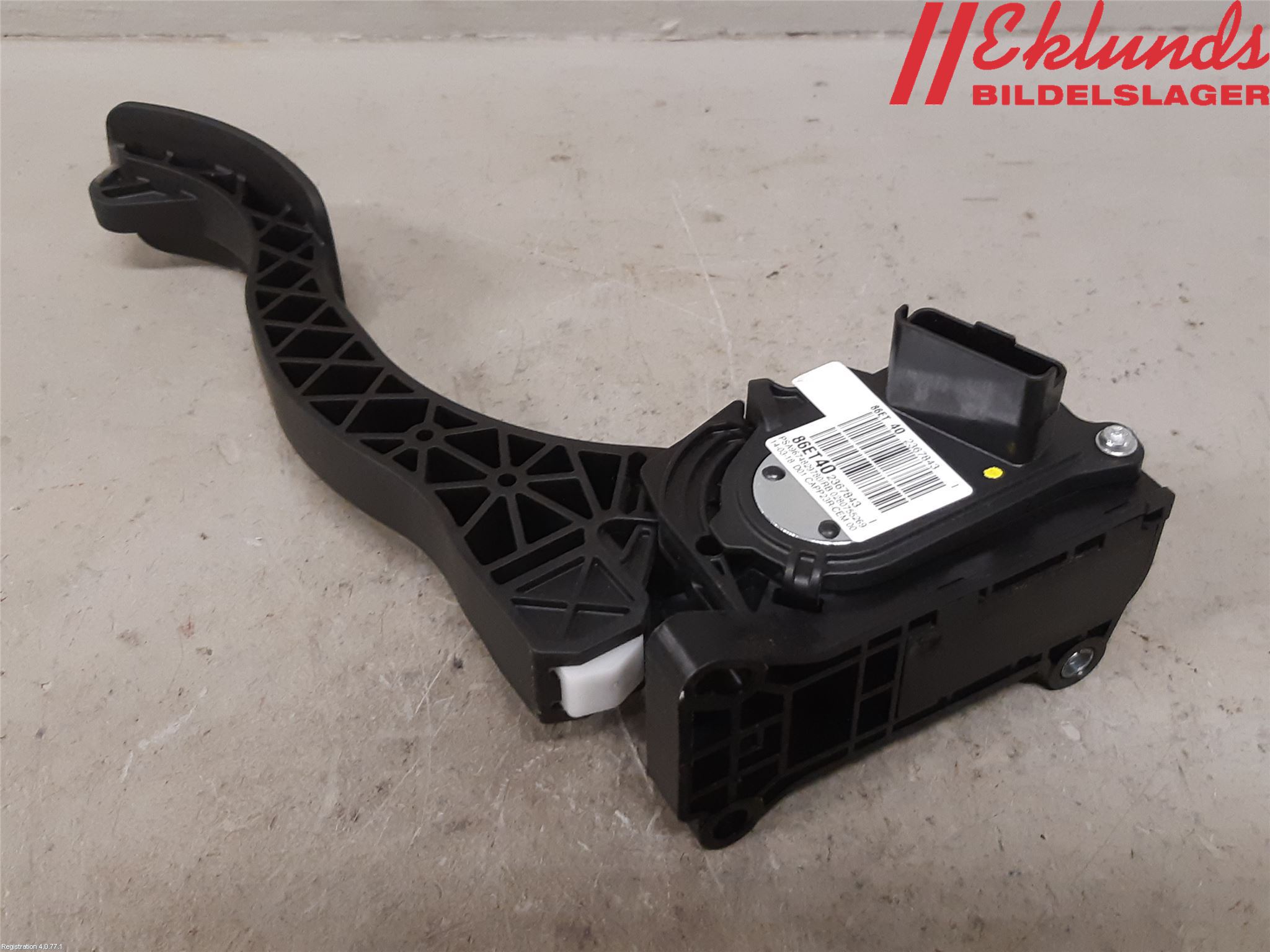 Toyota PROACE II 16- Gaspedal