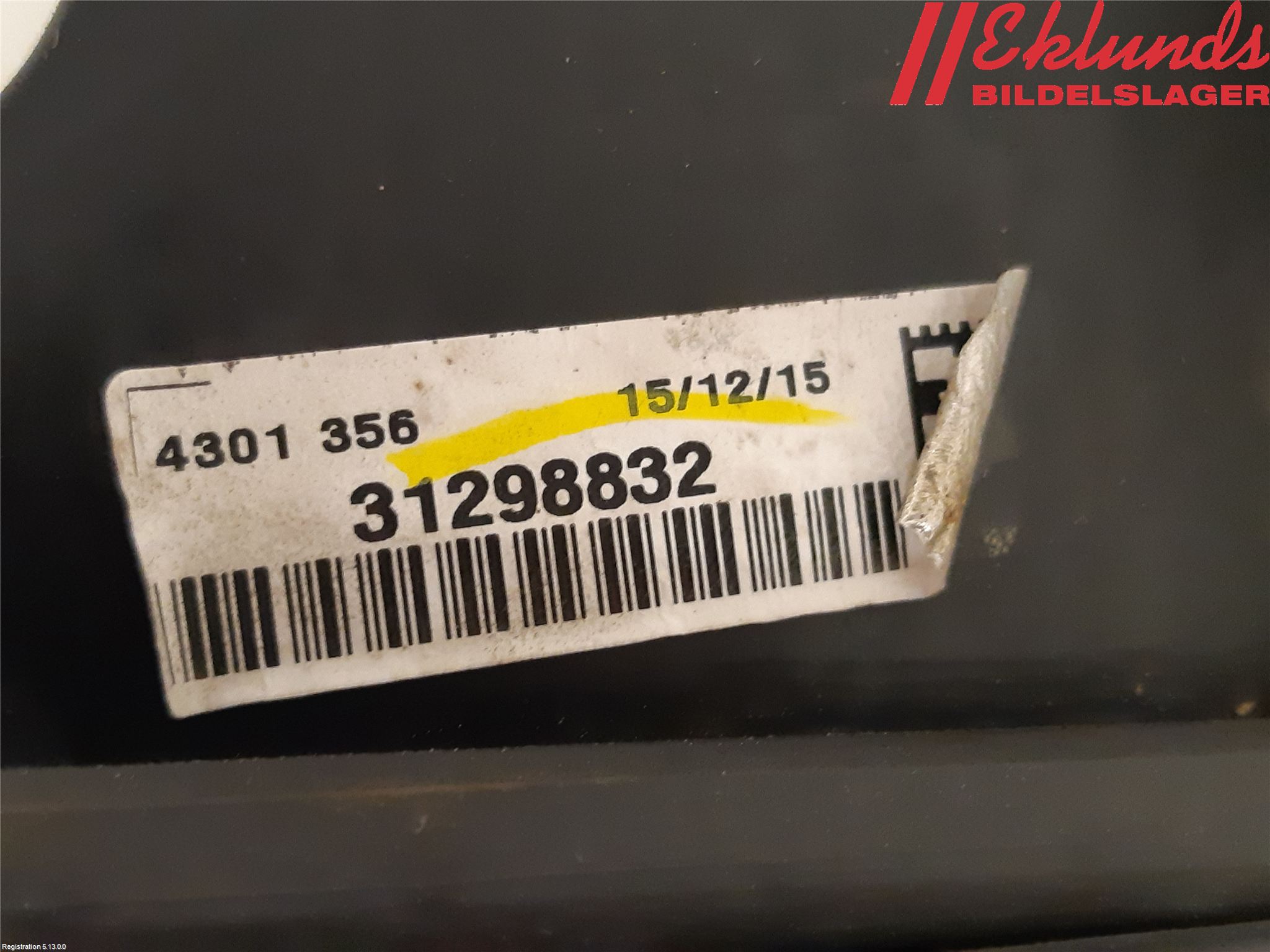 Volvo V70 14-16 Spegel Yttre El Hö