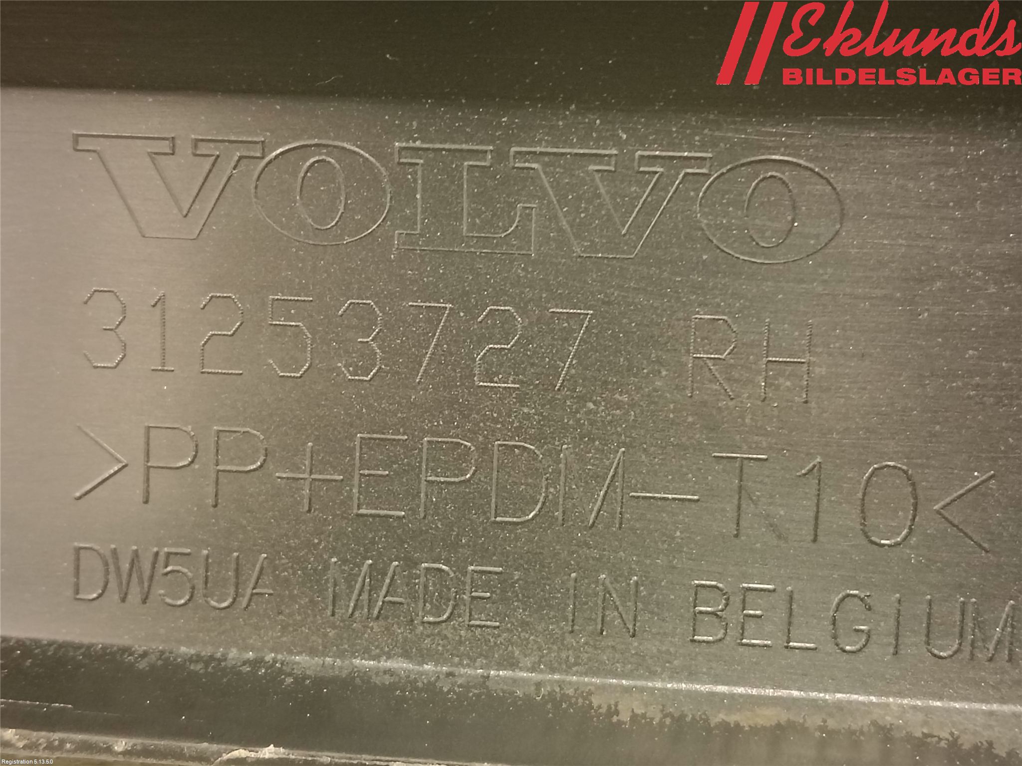 Volvo V50 08-12 Dörr Dekorlist Fram Hö
