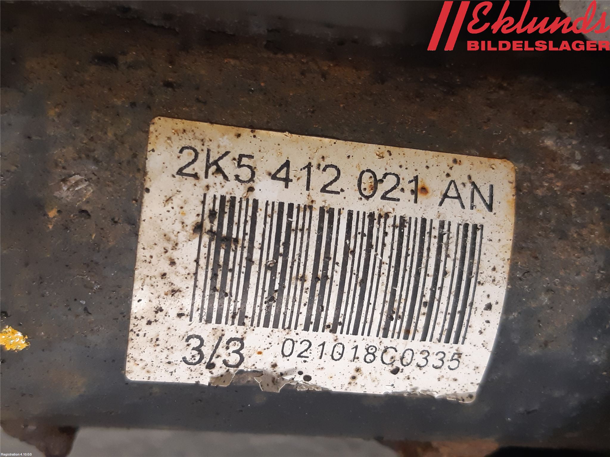 Volkswagen VW CADDY 16-20 Fjäderben Fram Höger