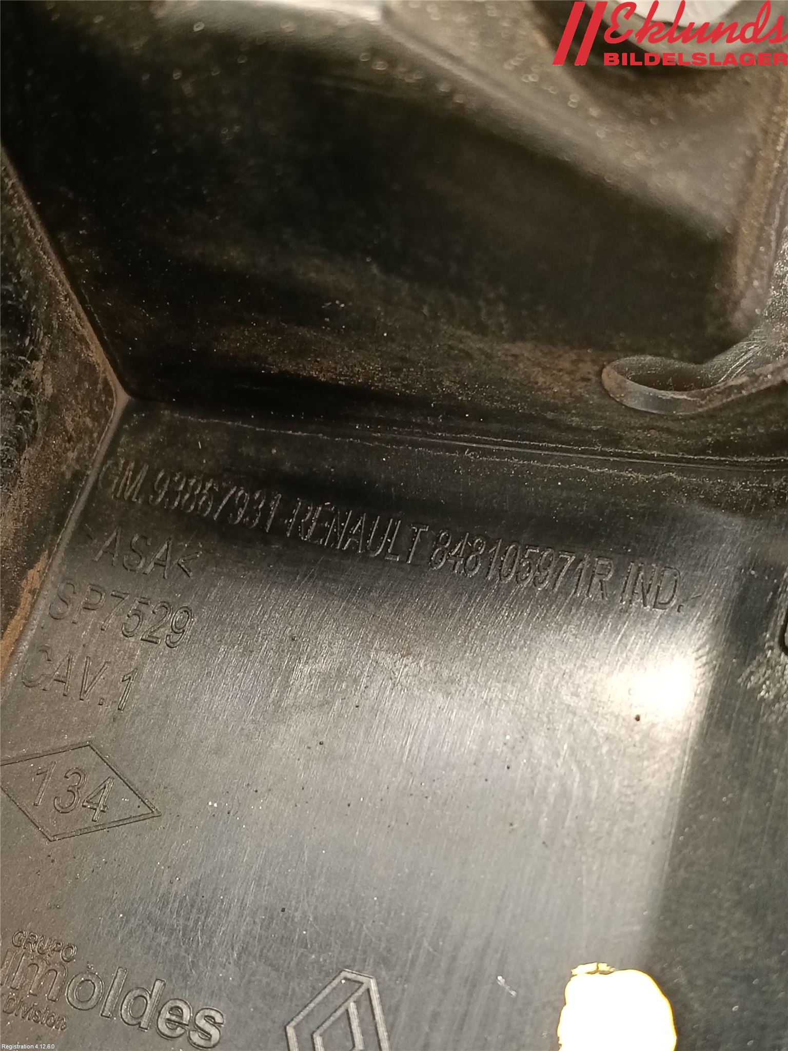 Fiat TALENTO 16- Skylt Belysning Fäste