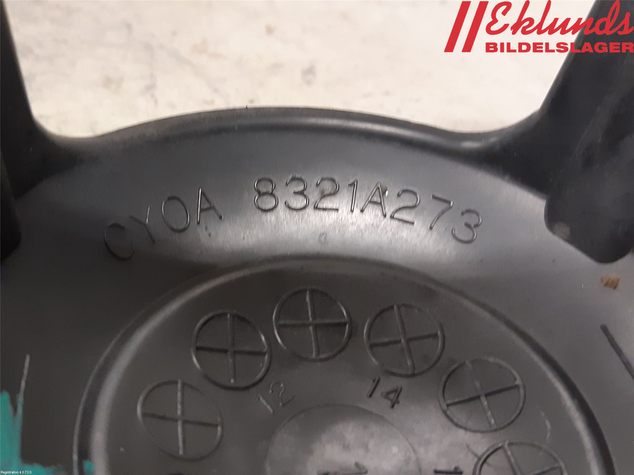 Mitsubishi LANCER 07-14 Stöt Utfyllnad-List-Grill