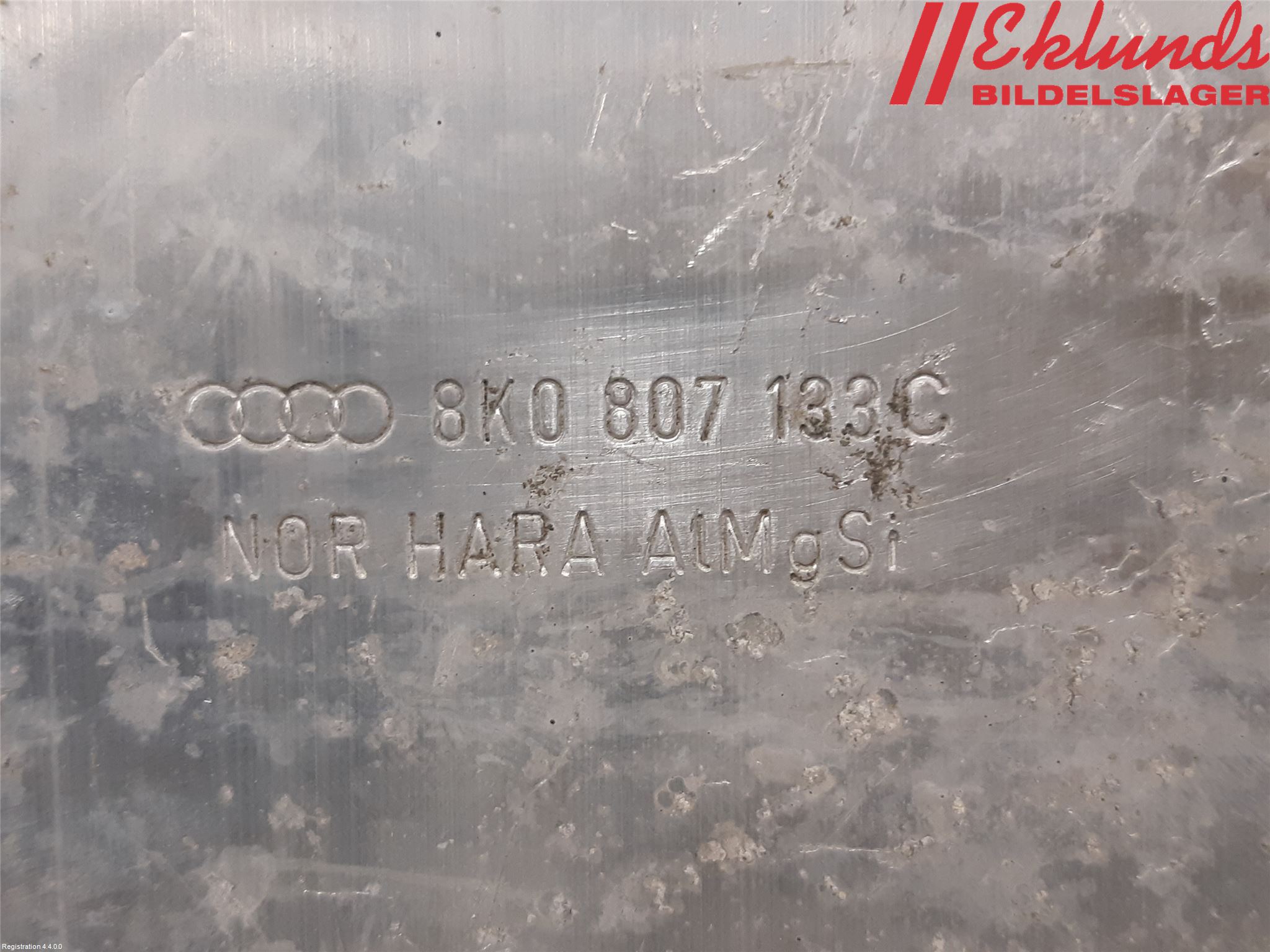 Audi A4/S4 08-11 Stötfångarbärjärn Fram