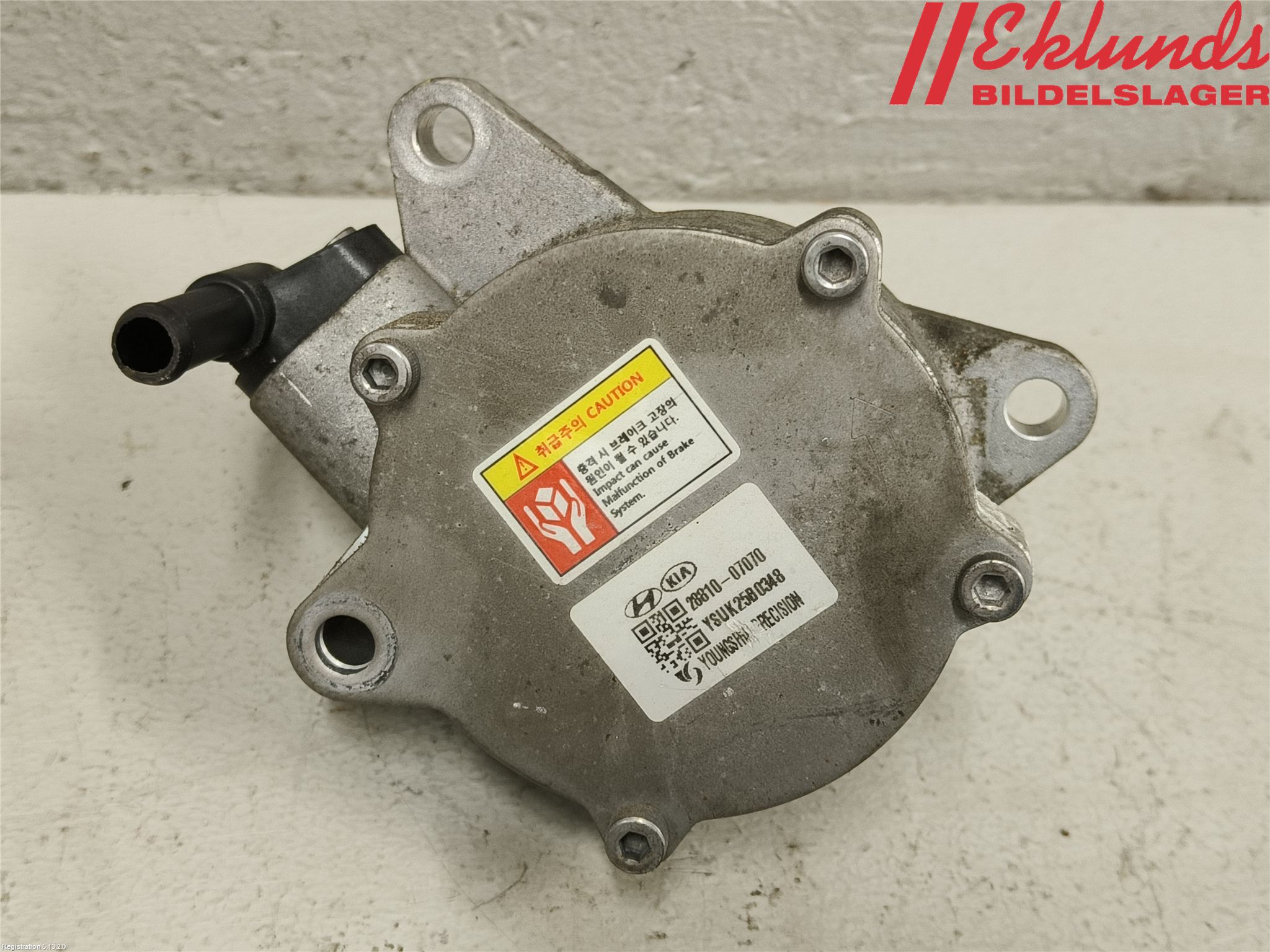 Hyundai i10 LA 20- Vakuumpump
