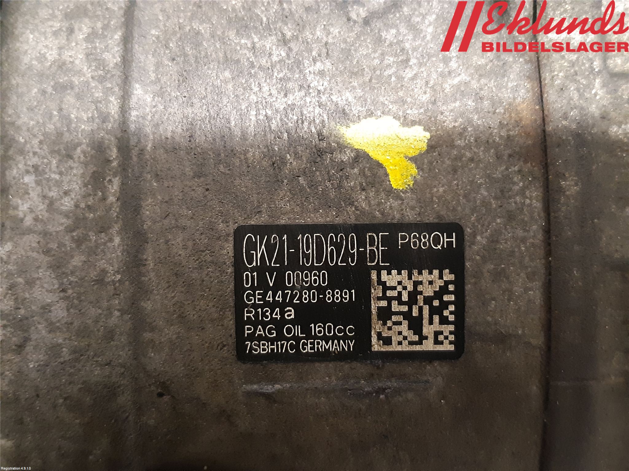 Ford TRANSIT/TOURNEO CUSTOM 13-24 Ac Kompressor