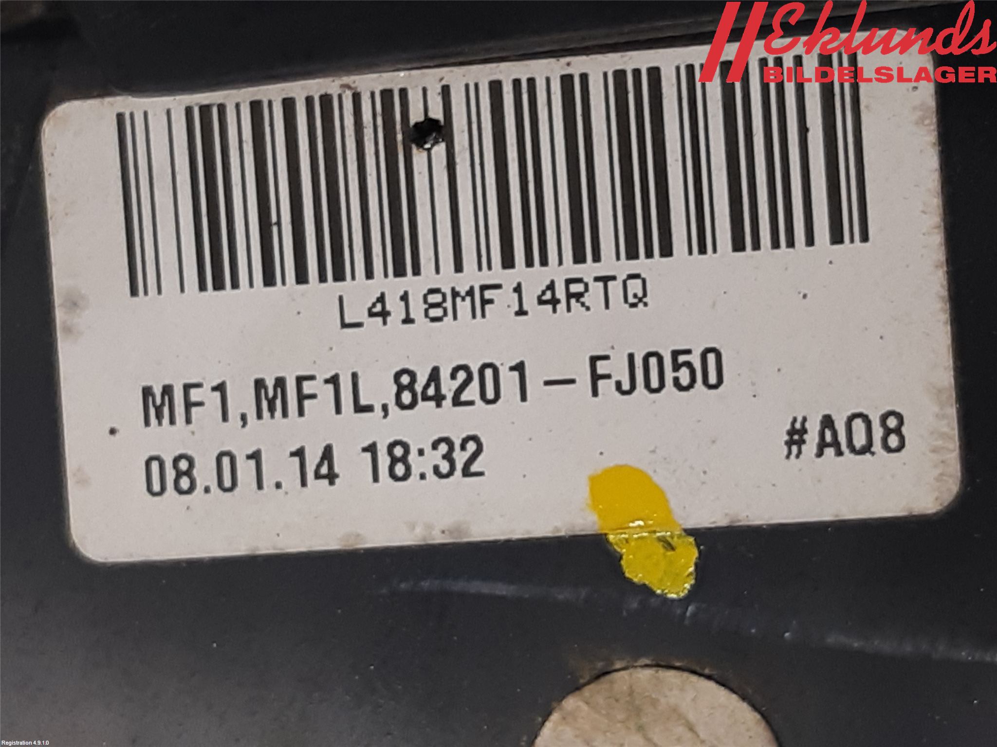 Subaru XV 12-17 Bakljus Vänster