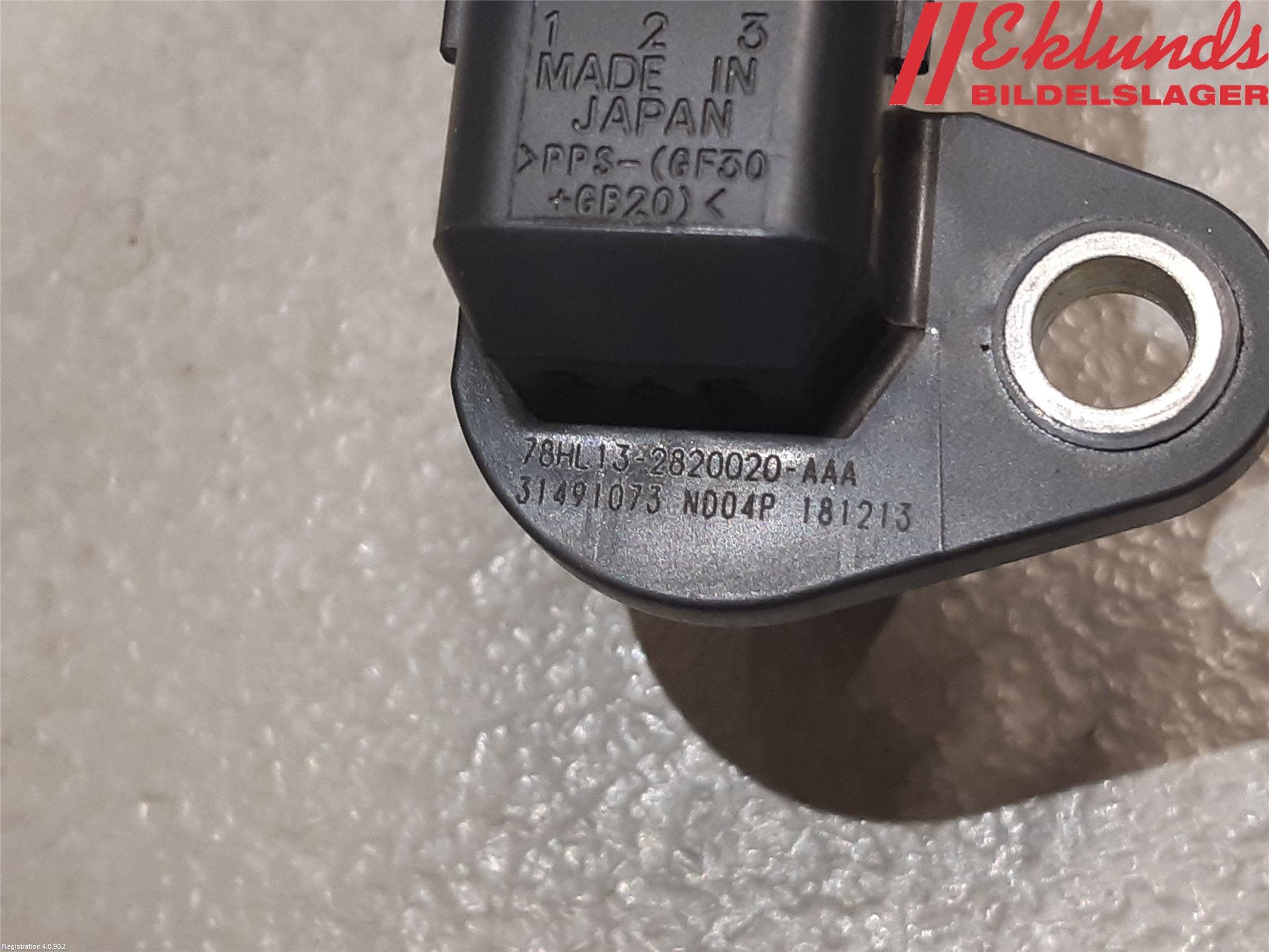 Volvo S60 19- Givare Varvtal-Tändläge