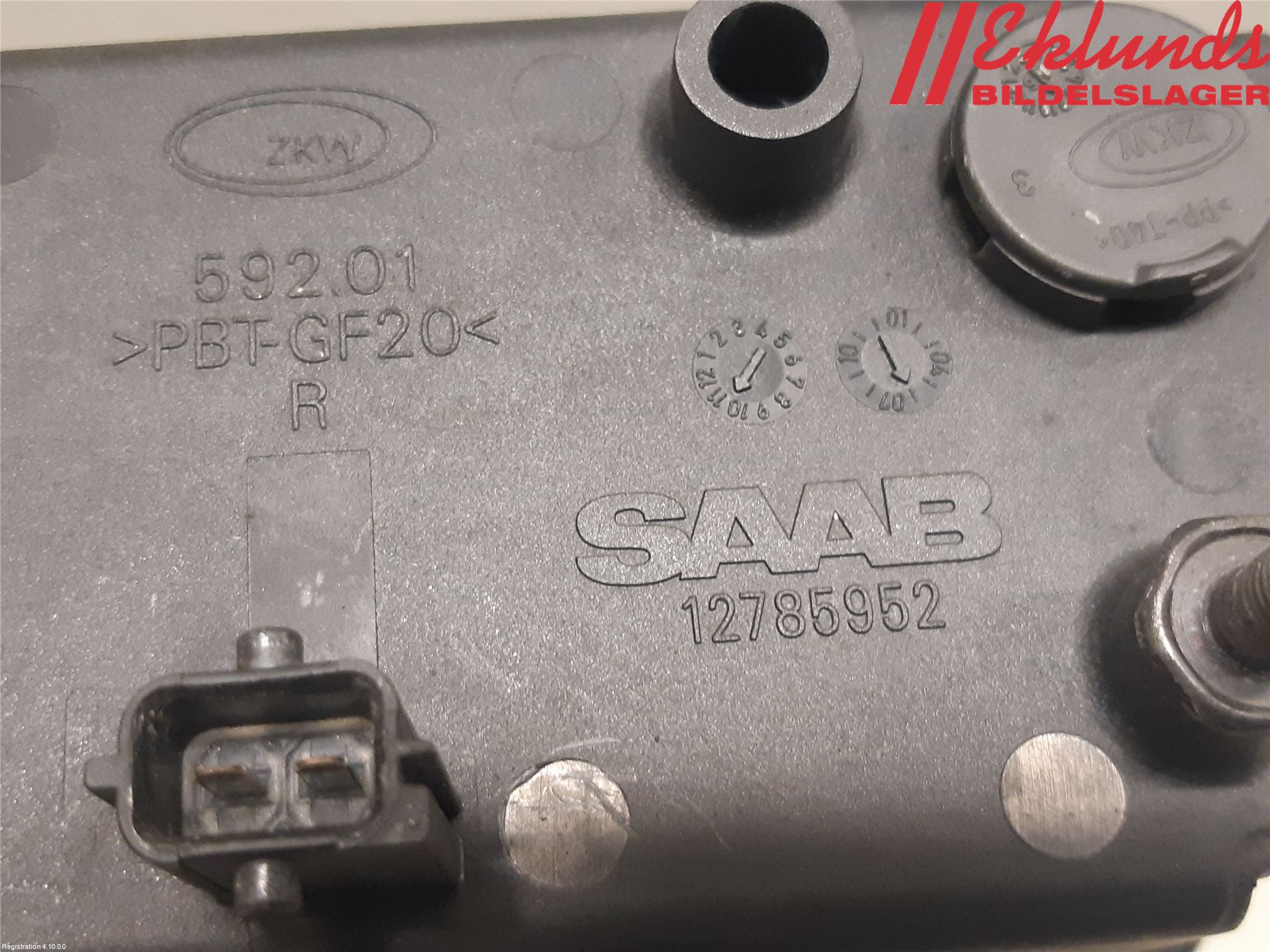 Saab 9-3 VER 2 Dimljus-Varselljus Fram