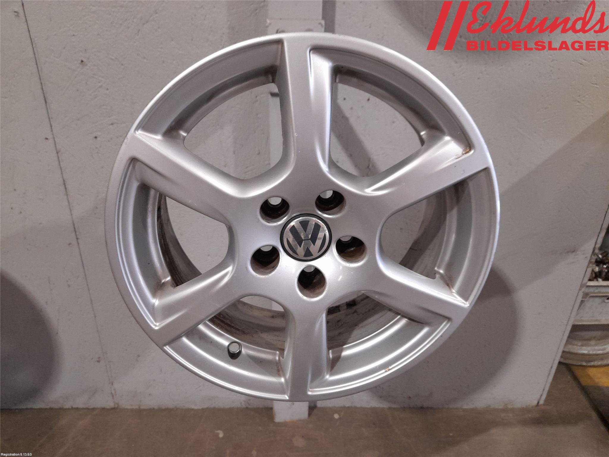 Volkswagen VW POLO 10-17 Fälgsats Aluminium