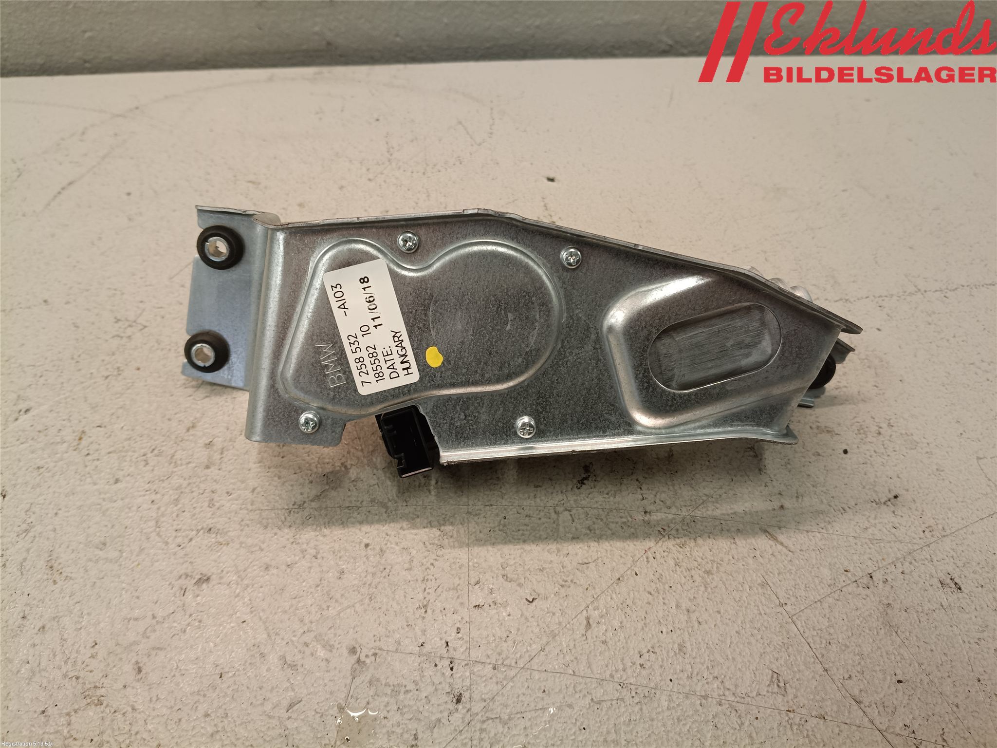 BMW 1 F20/F21 11-19 Torkarmotor Baklucka