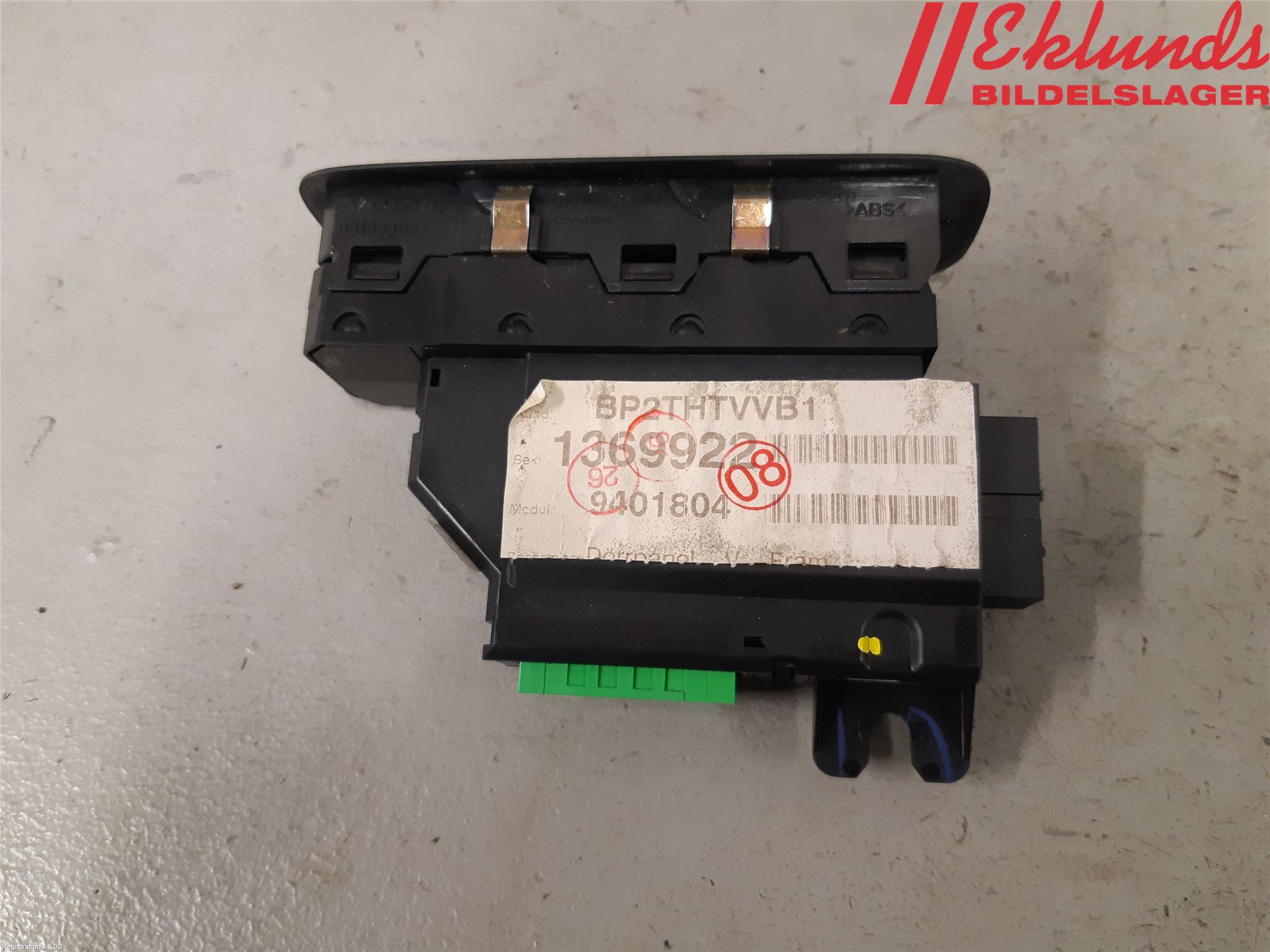 Volvo V70 05-08 Strömställare Elhiss