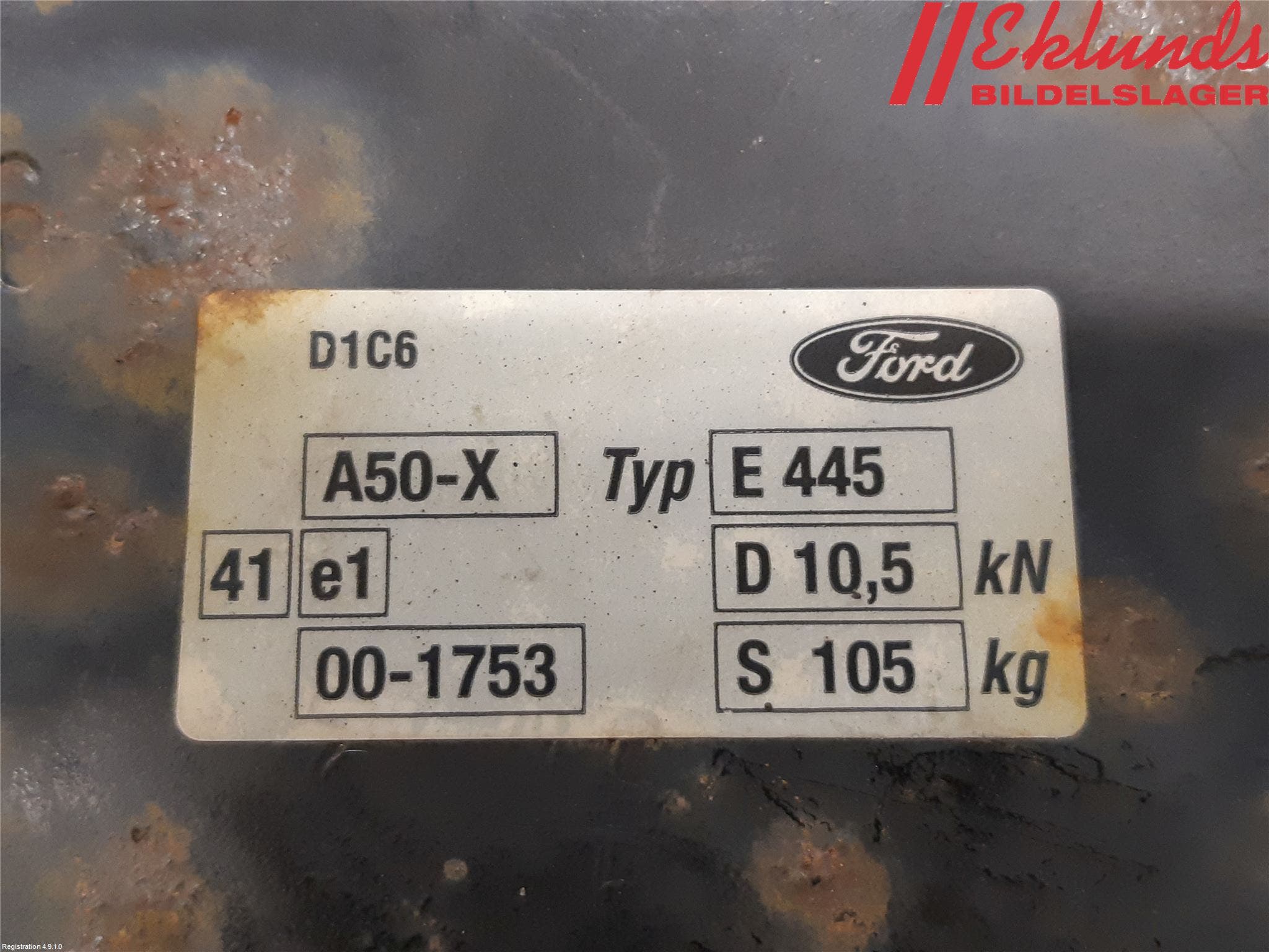 Ford KUGA 08-12 Dragkrok