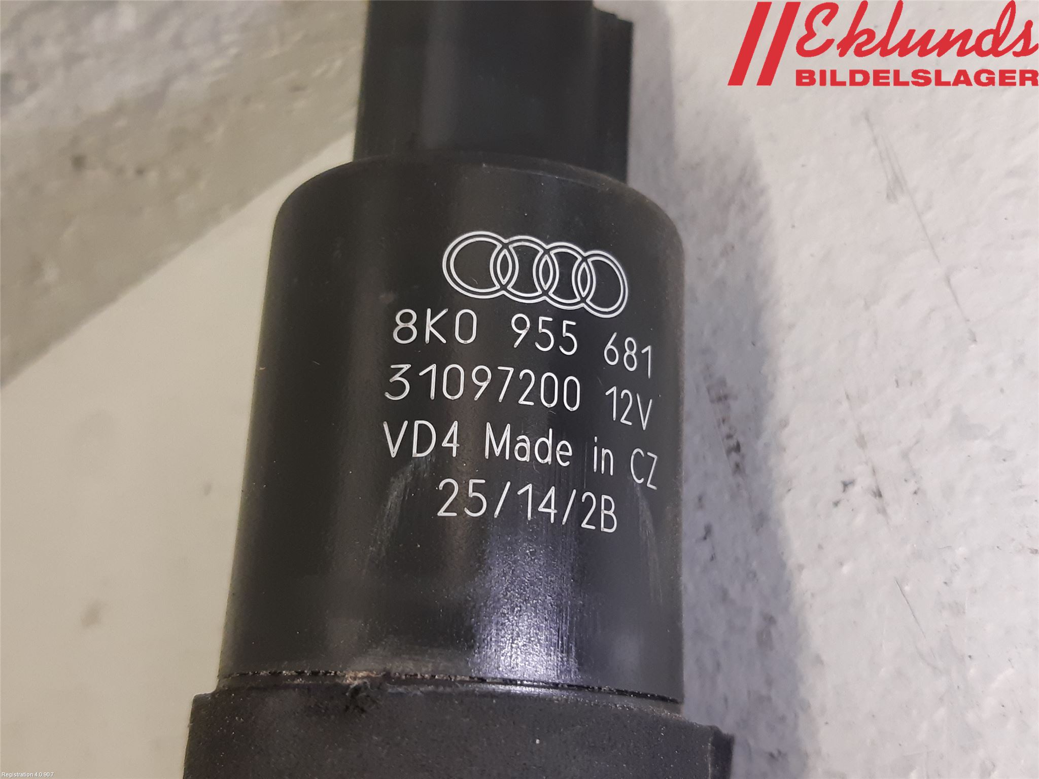 Audi A5 07-16 Spolarpump Högtryck