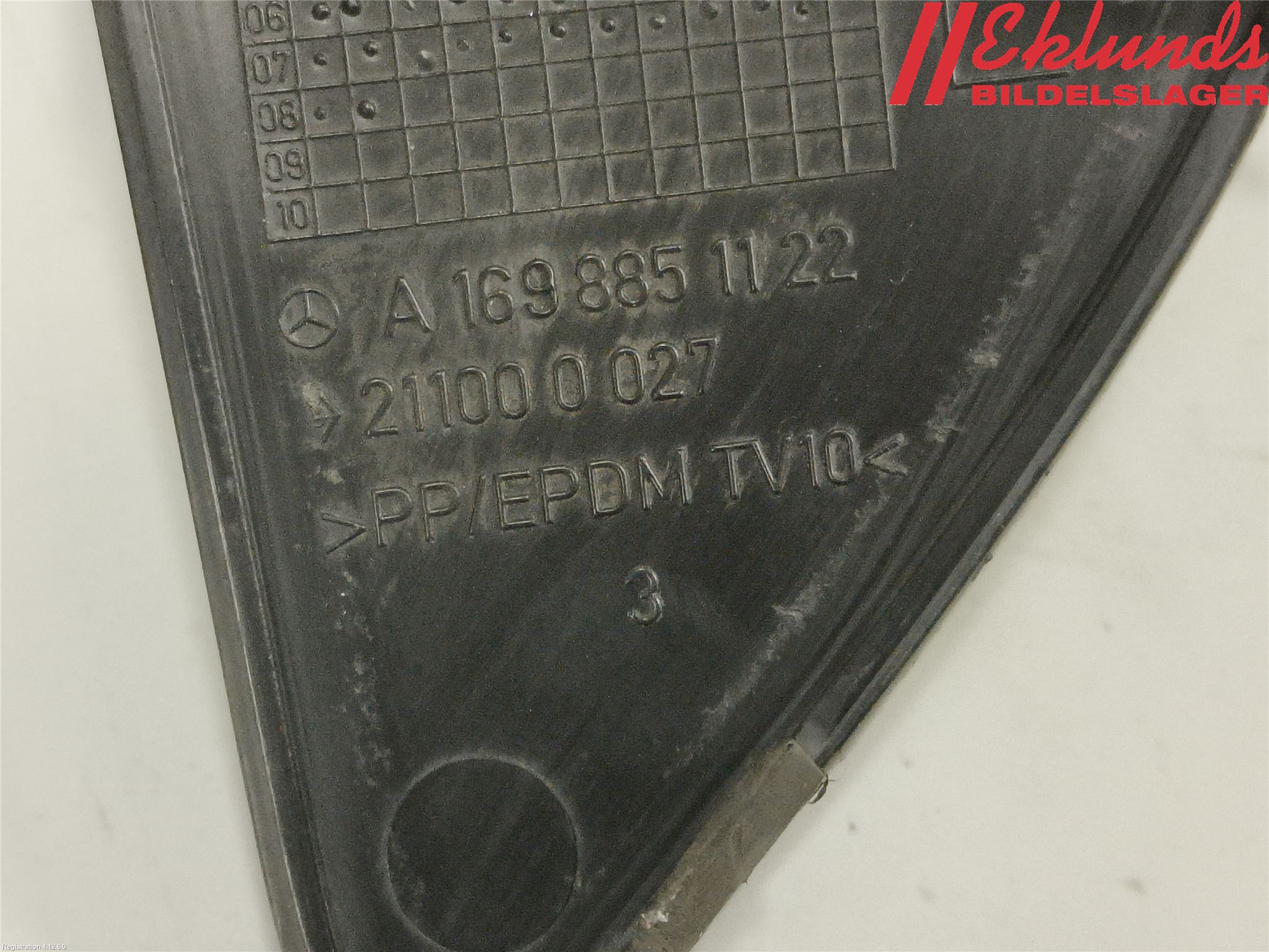 Mercedes-Benz MB B-KLASS (W245) 05-12 Dimljussarg Fram