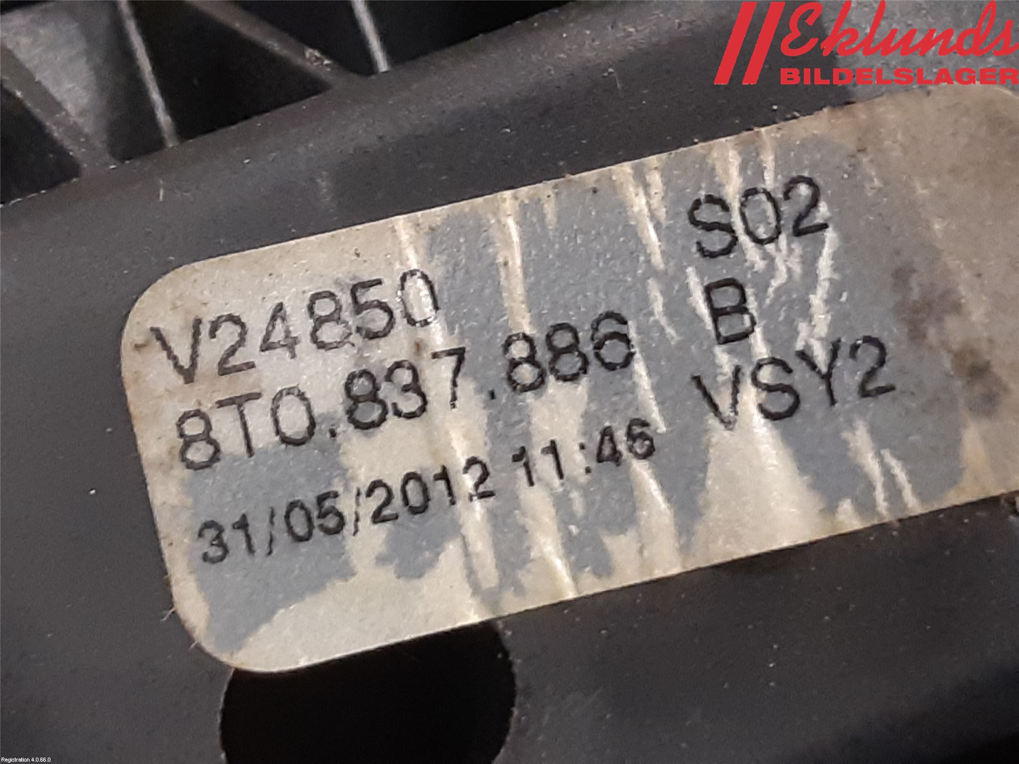 Audi A5 07-16 Dörrhandtag Yttre Hö